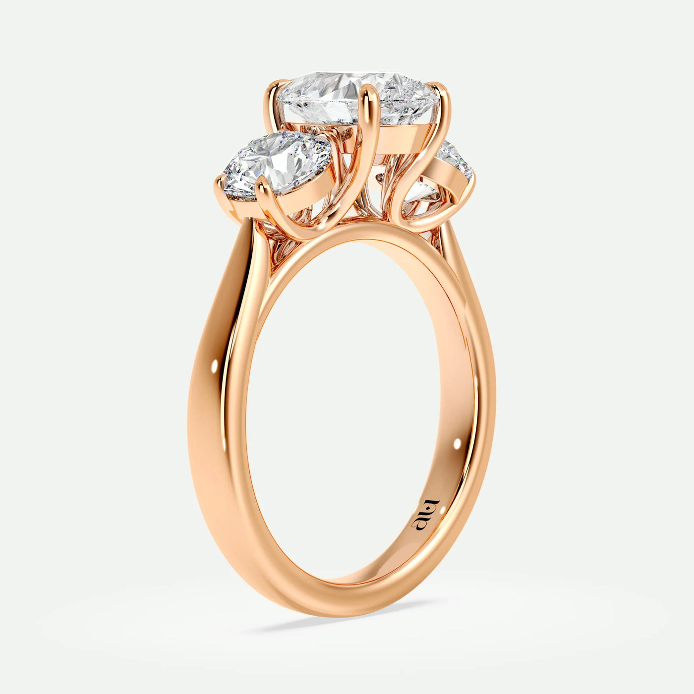 Pear - Silver (Rose Gold)