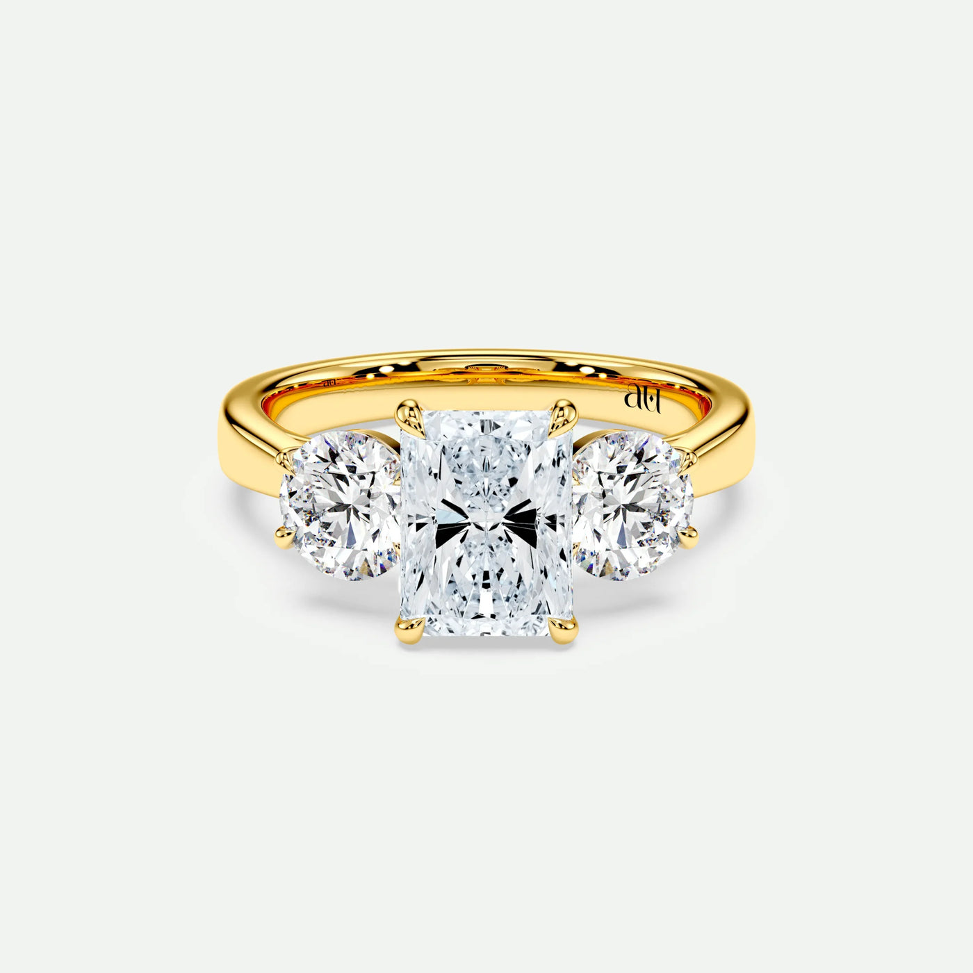 Radiant - Silver (Yellow Gold)
