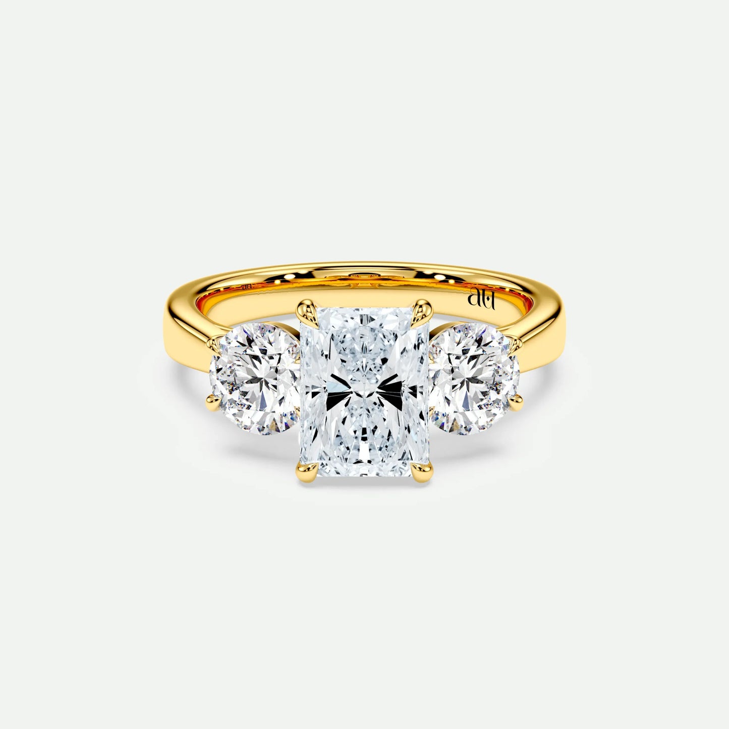 Radiant - Silver (Yellow Gold)
