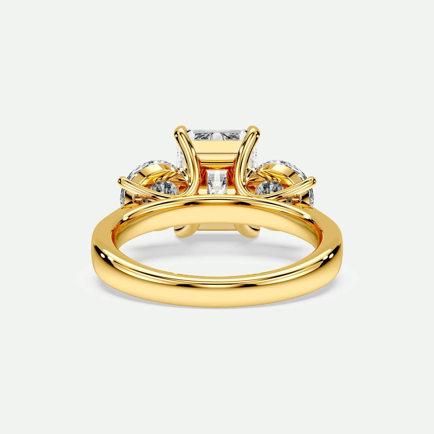 Radiant - Silver (Yellow Gold)
