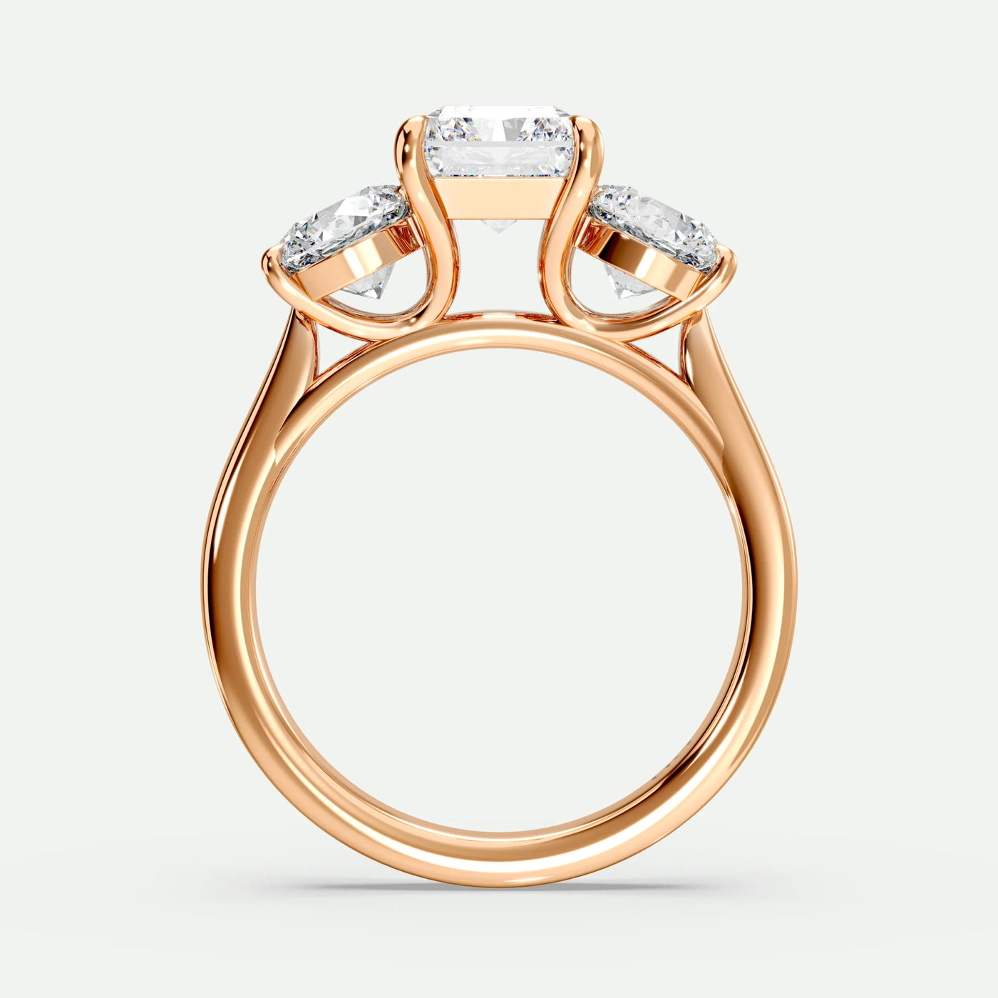 Radiant - Silver (Rose Gold)