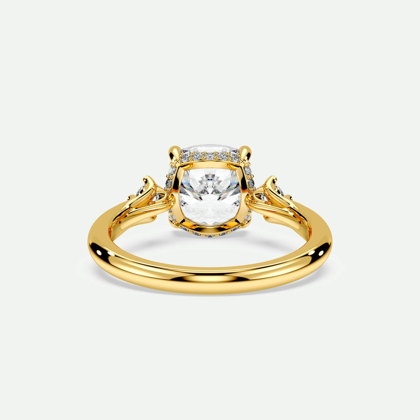 Cushion - Silver (Yellow Gold)