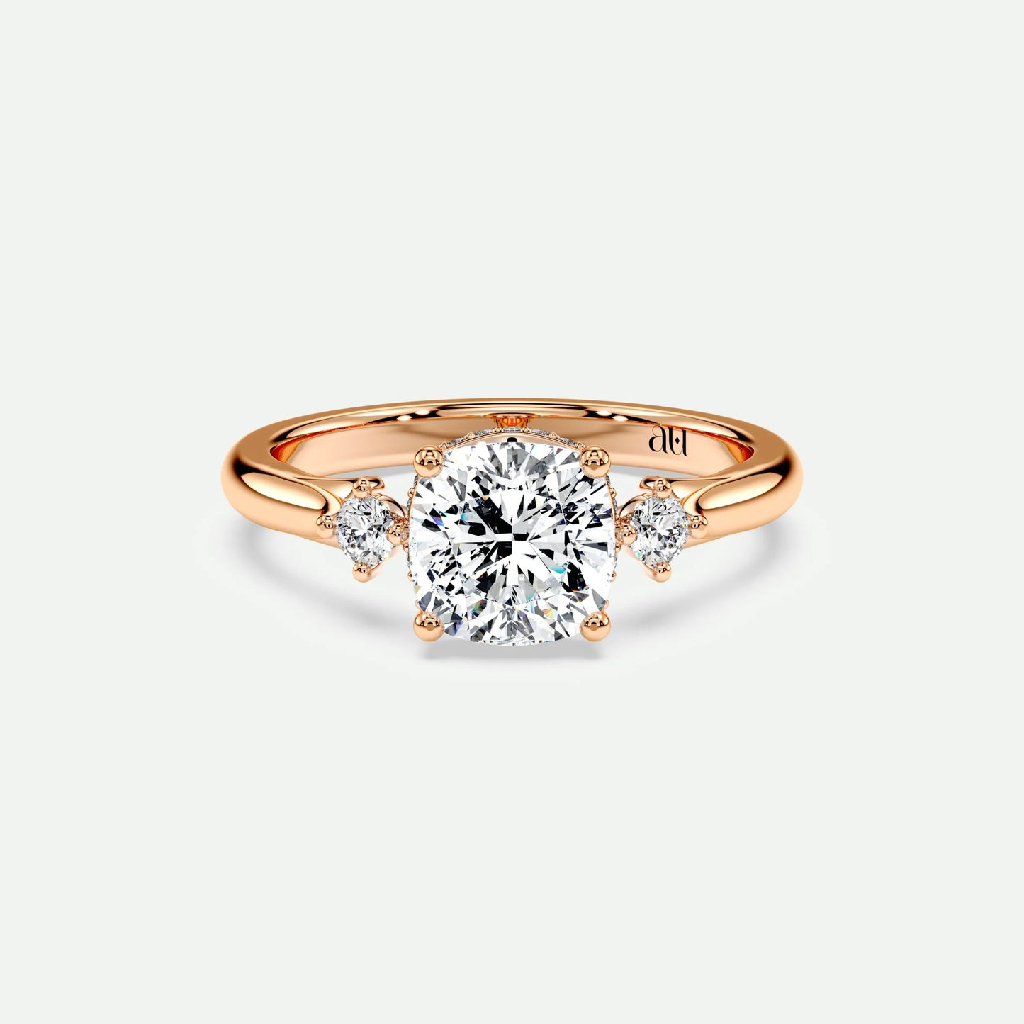 Cushion - Silver (Rose Gold)