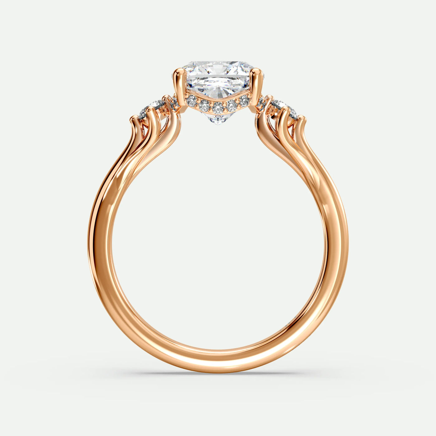 Cushion - Silver (Rose Gold)