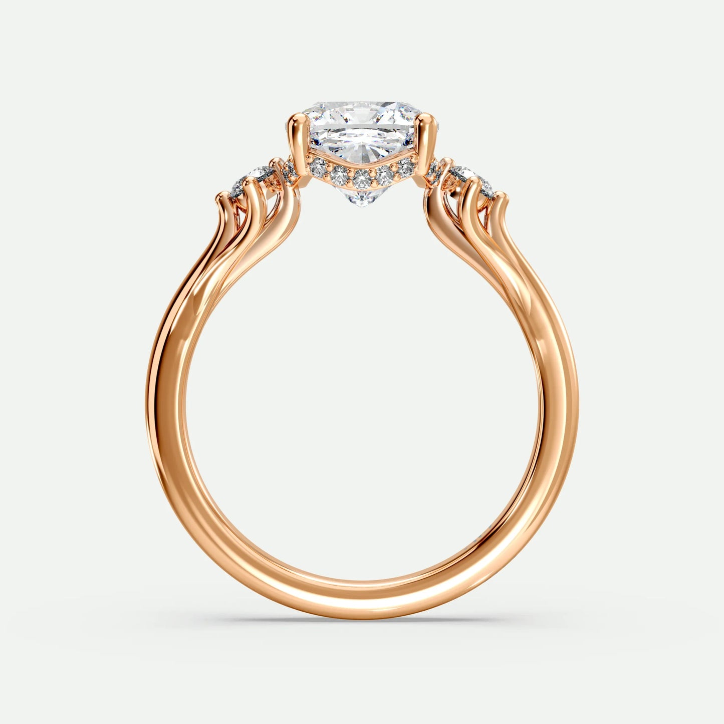 Cushion - Silver (Rose Gold)