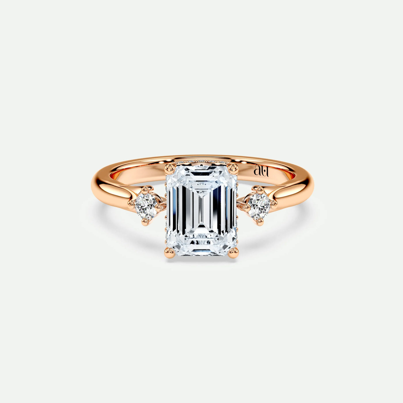 Emerald - Silver (Rose Gold)