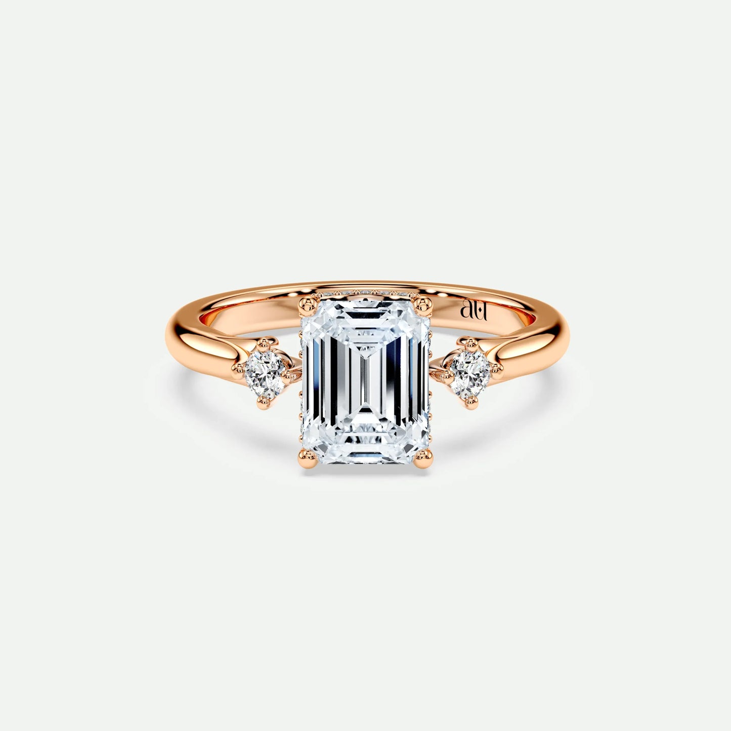 Emerald - Silver (Rose Gold)
