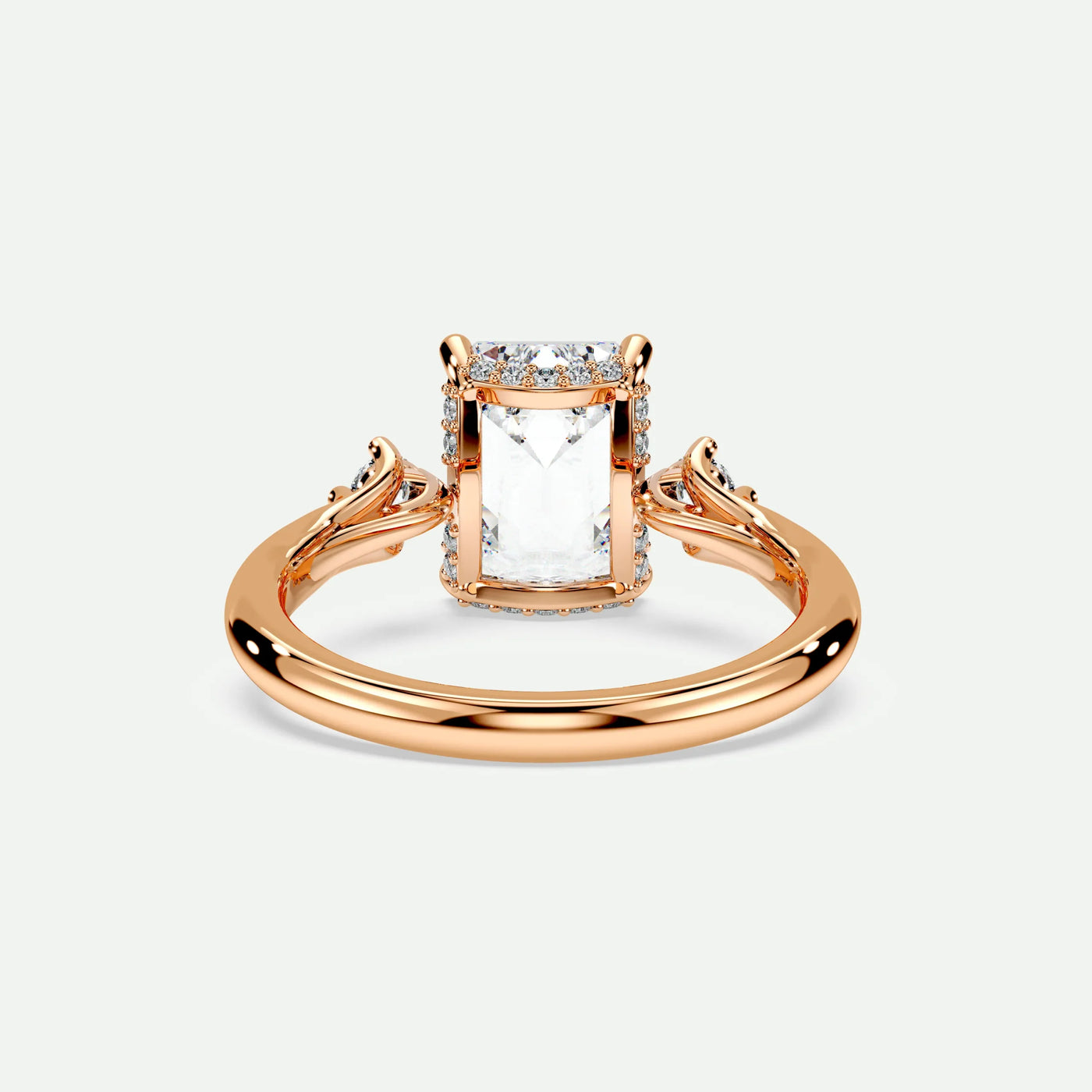 Emerald - Silver (Rose Gold)