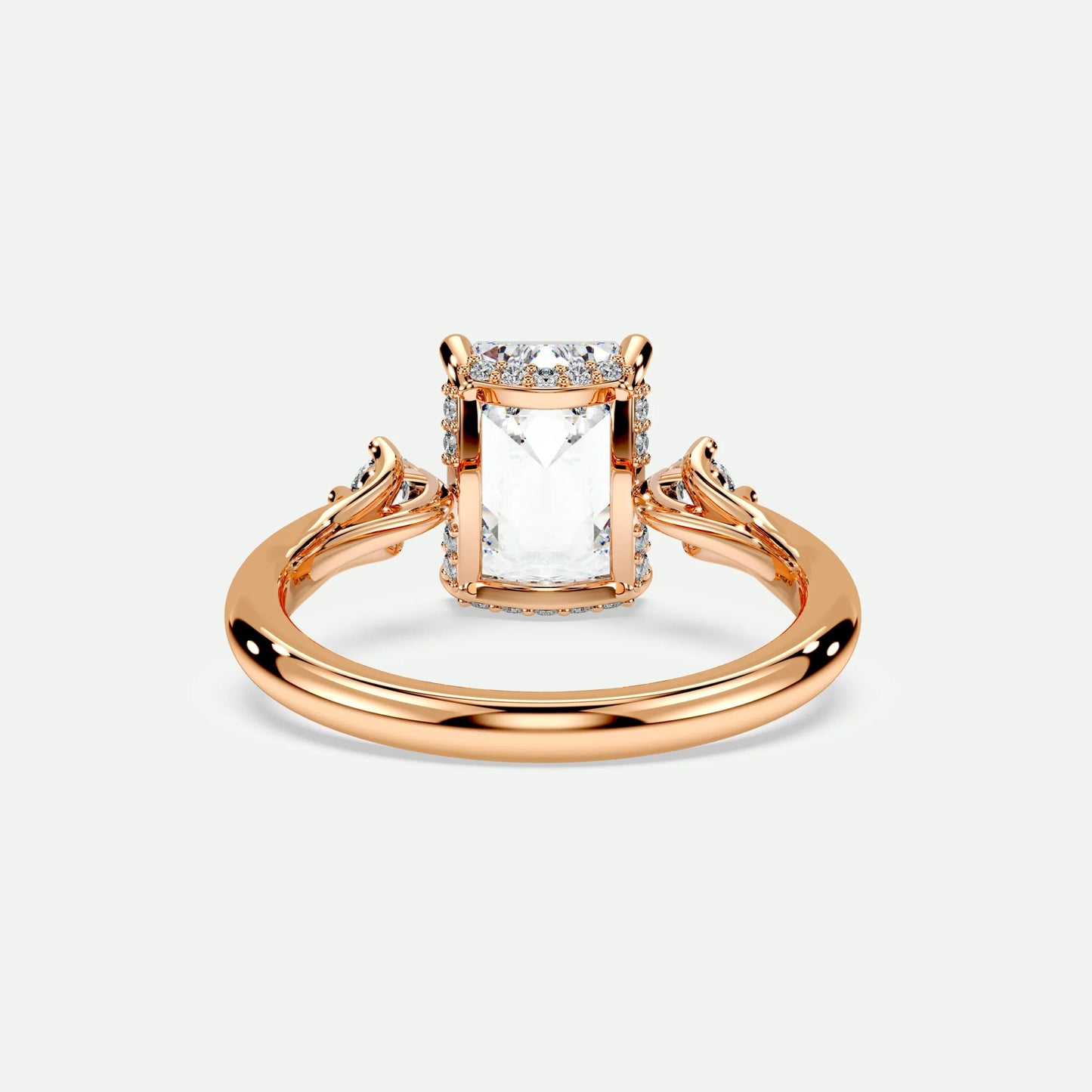 Emerald - Silver (Rose Gold)