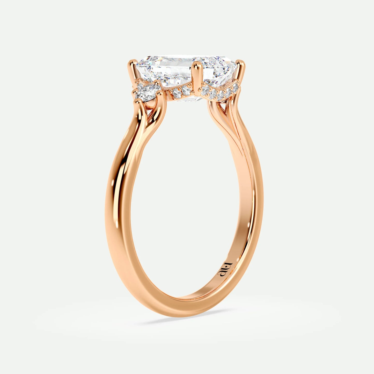 Emerald - Silver (Rose Gold)