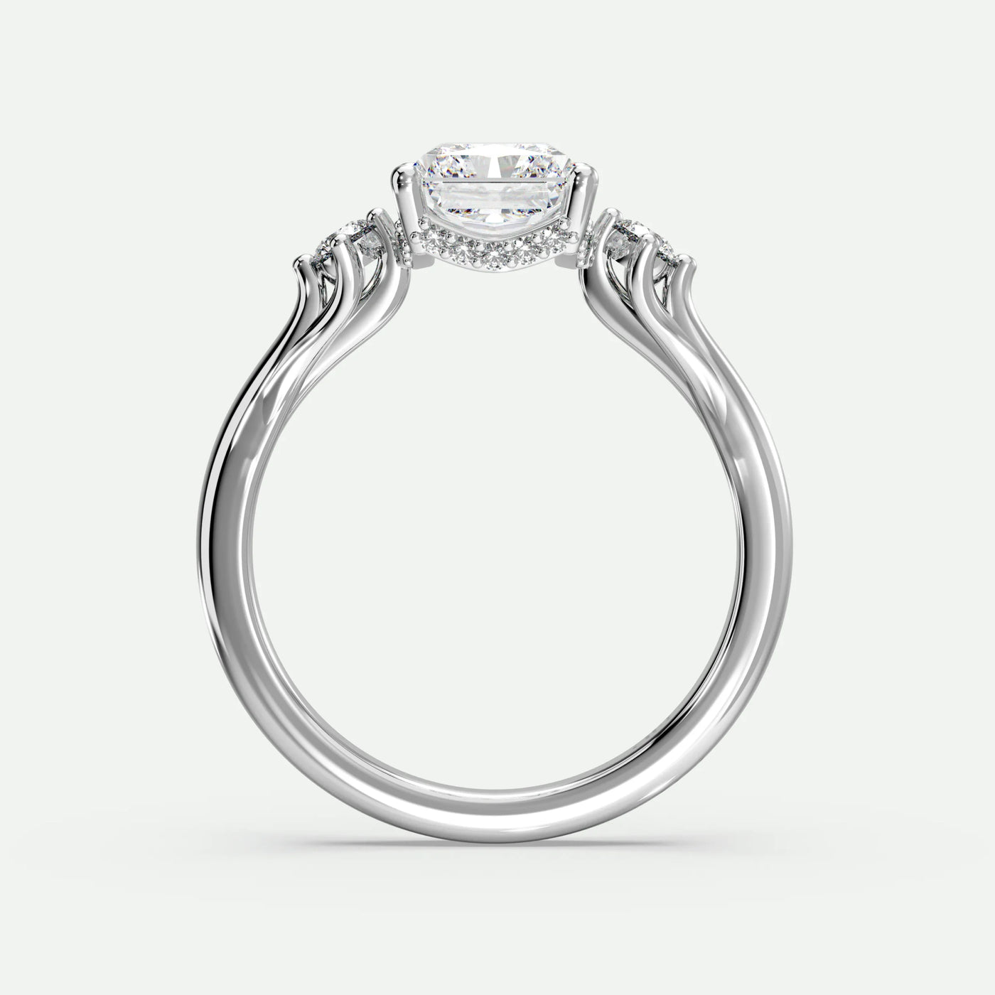 Radiant - Silver (White Gold)