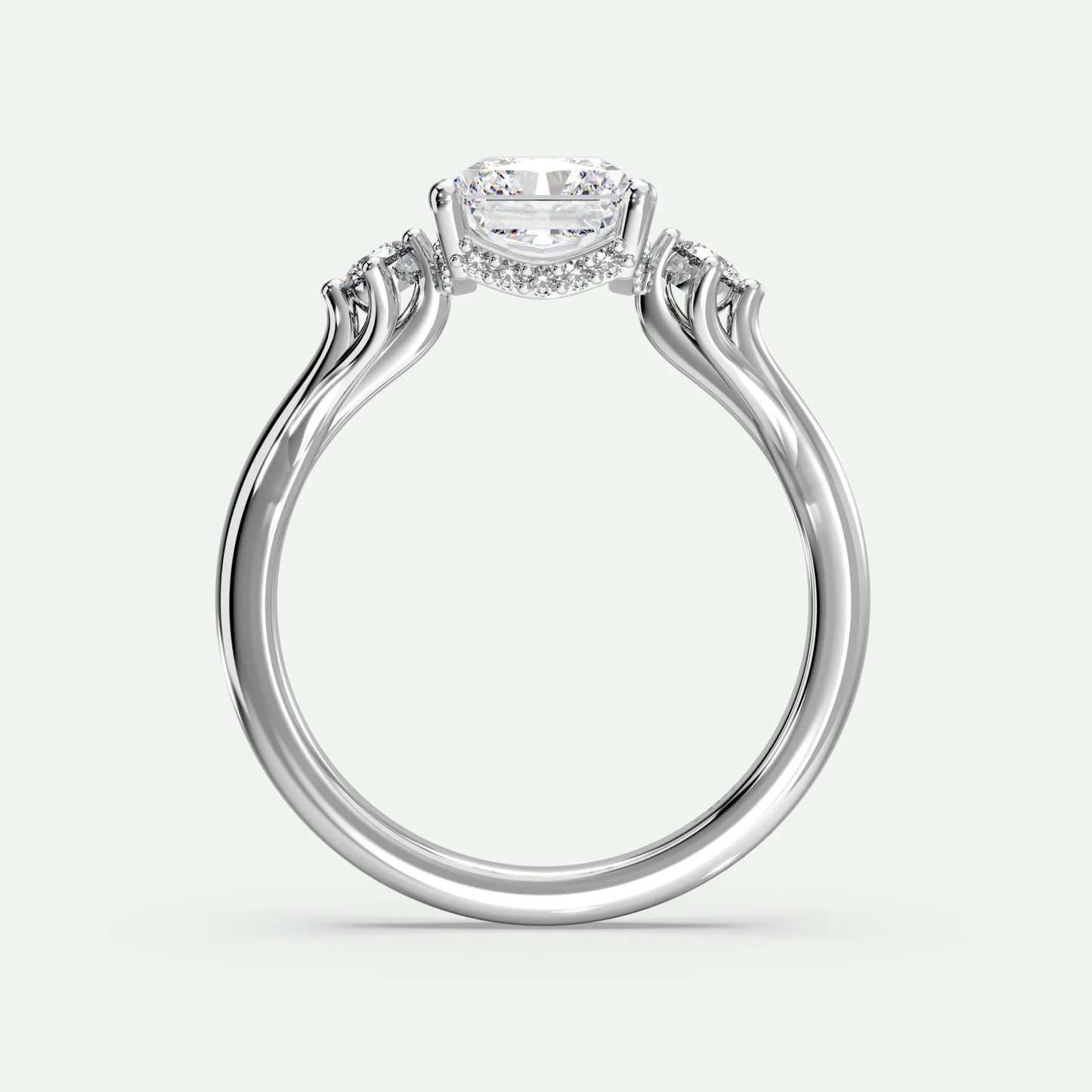 Radiant - Silver (White Gold)