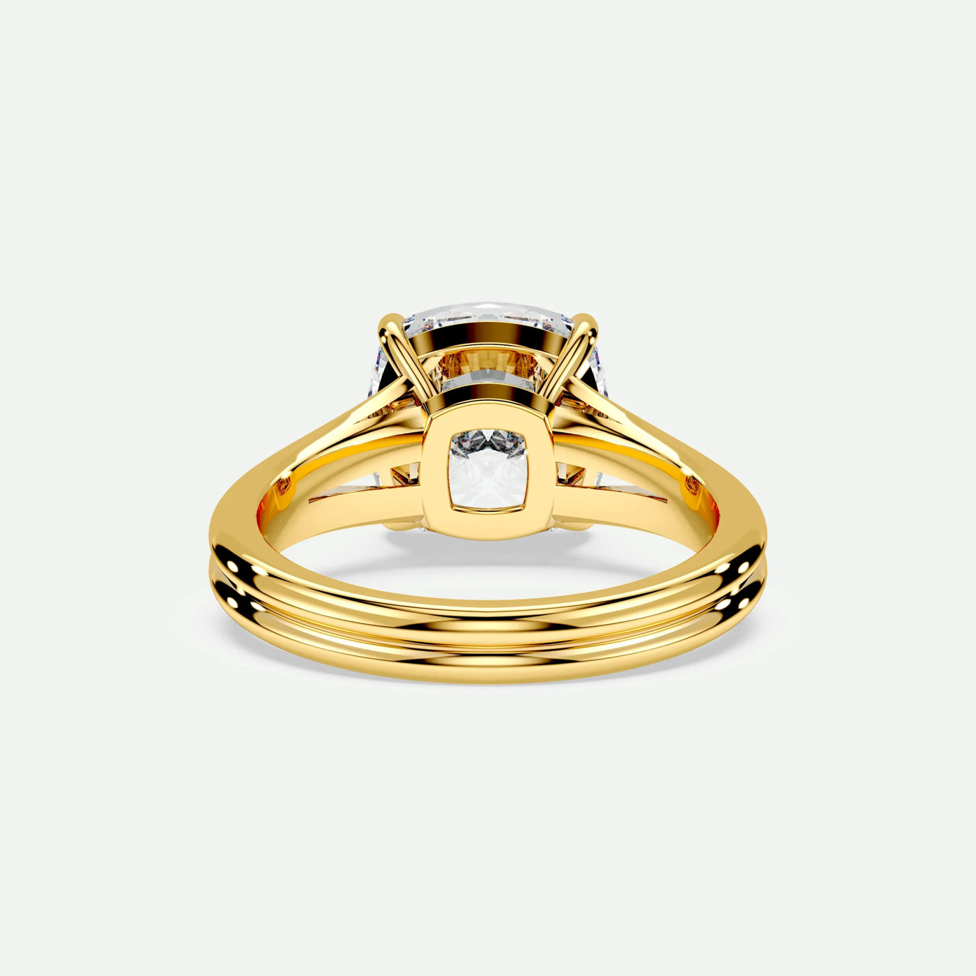 Cushion - Silver (Yellow Gold)