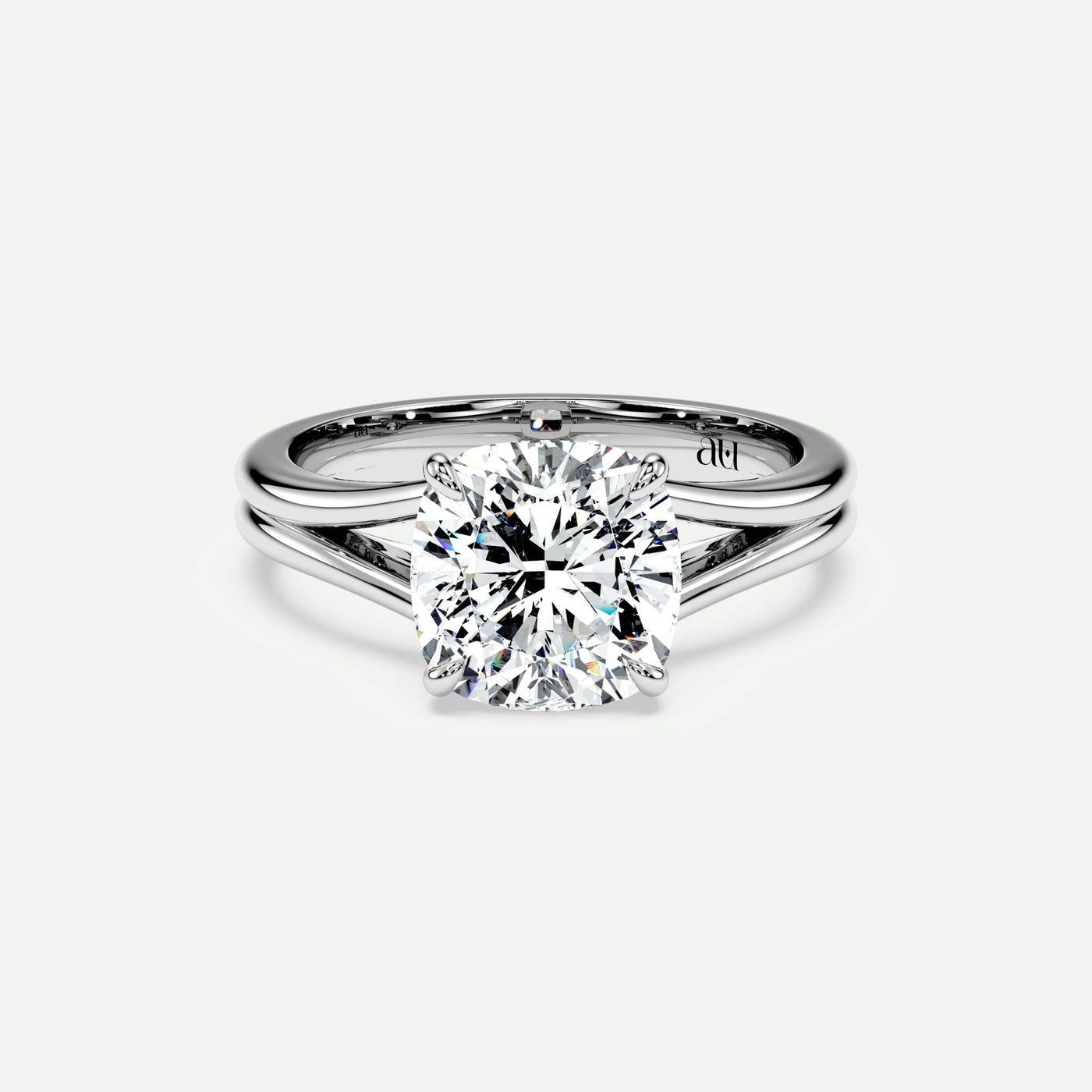Cushion - Silver (White Gold)