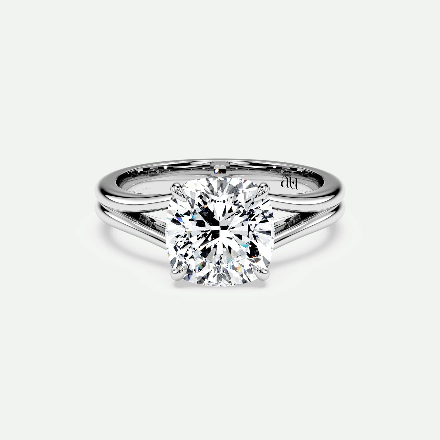 Cushion - Silver (White Gold)