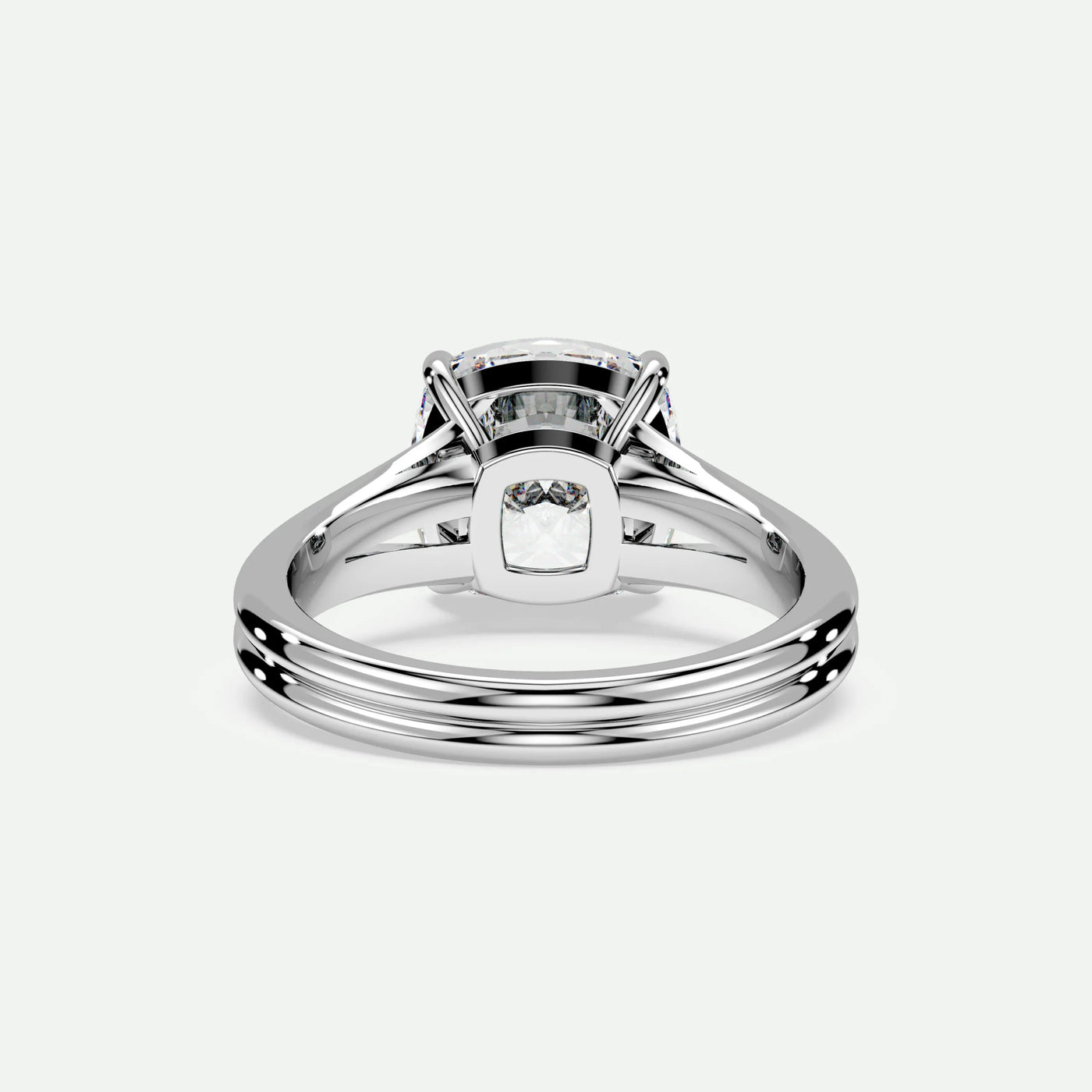 Cushion - Silver (White Gold)