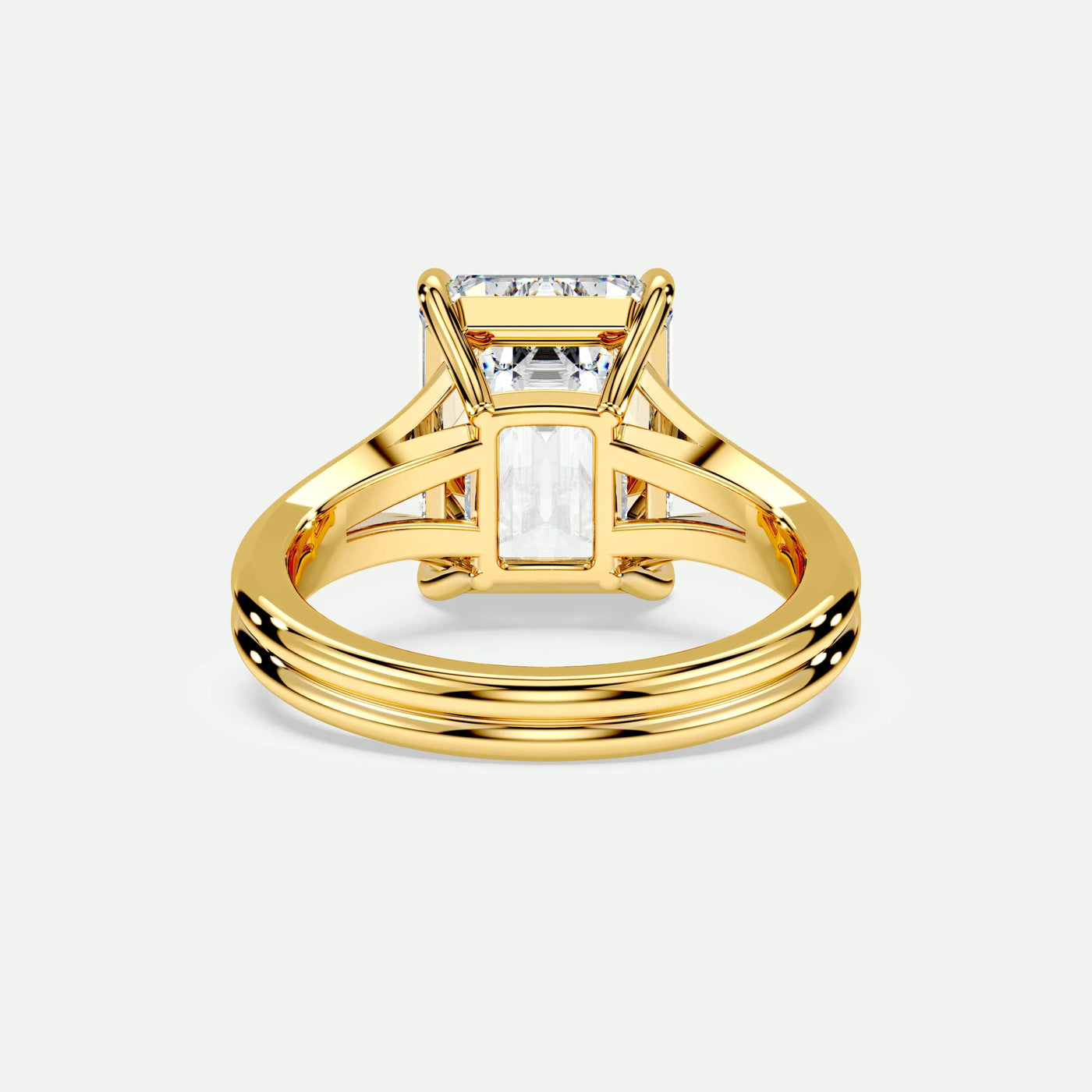 Emerald - Silver (Yellow Gold)