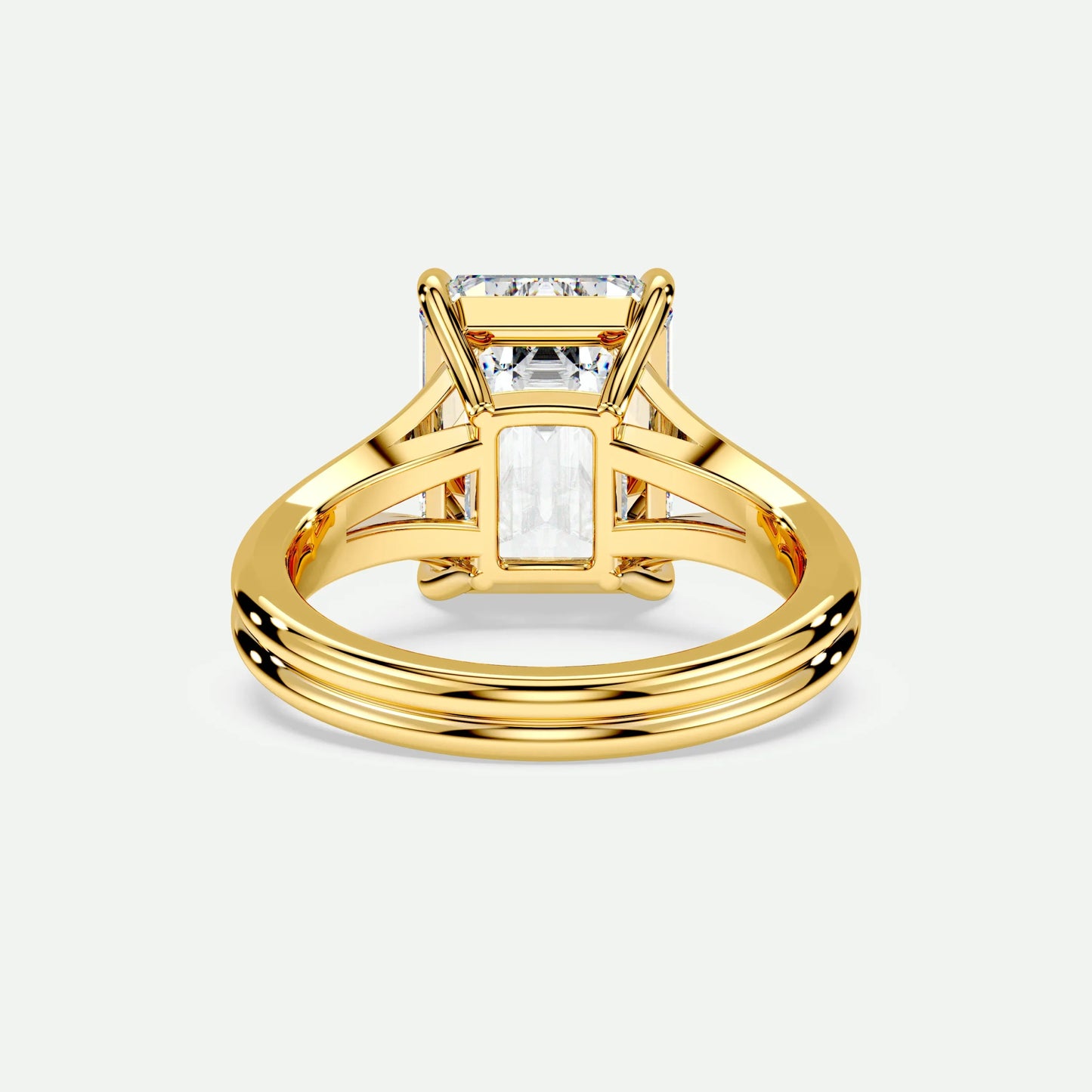 Emerald - Silver (Yellow Gold)