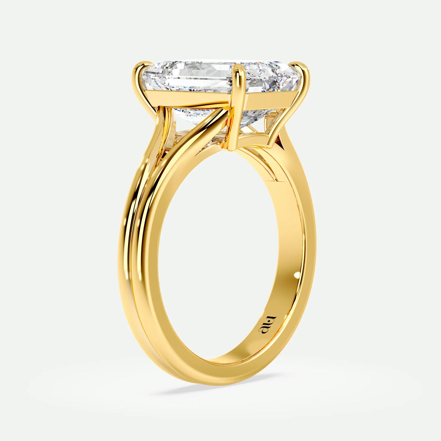 Emerald - Silver (Yellow Gold)