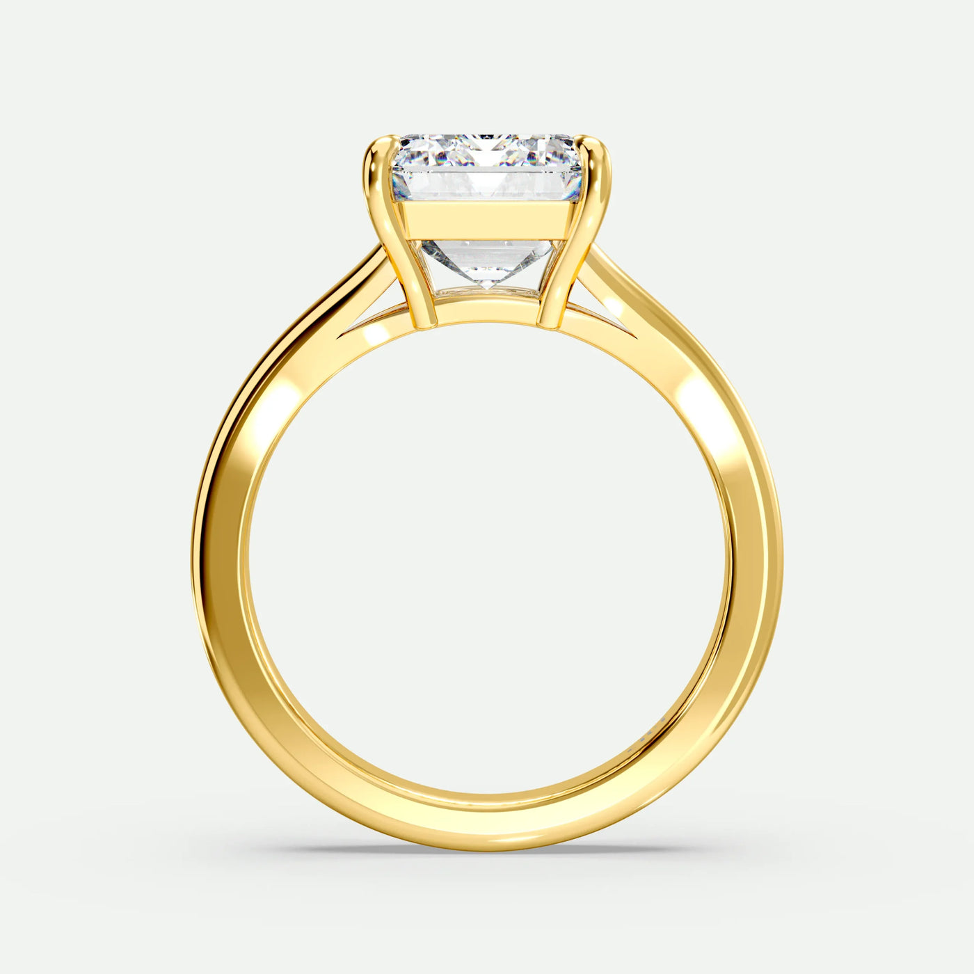 Emerald - Silver (Yellow Gold)