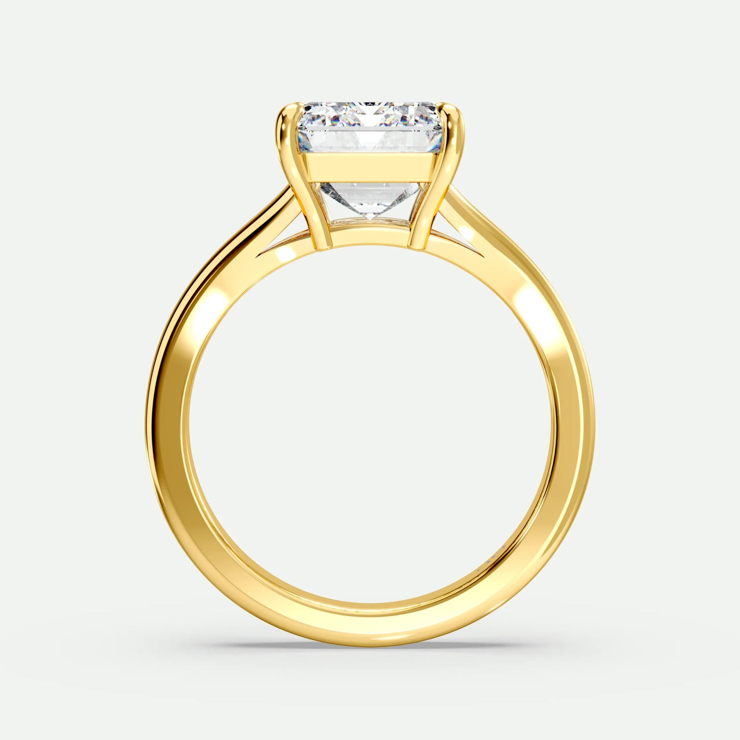 Emerald - Silver (Yellow Gold)
