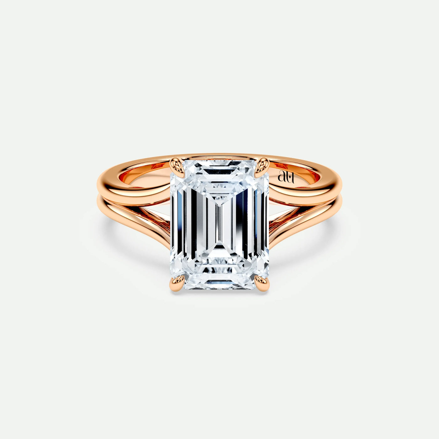 Emerald - Silver (Rose Gold)