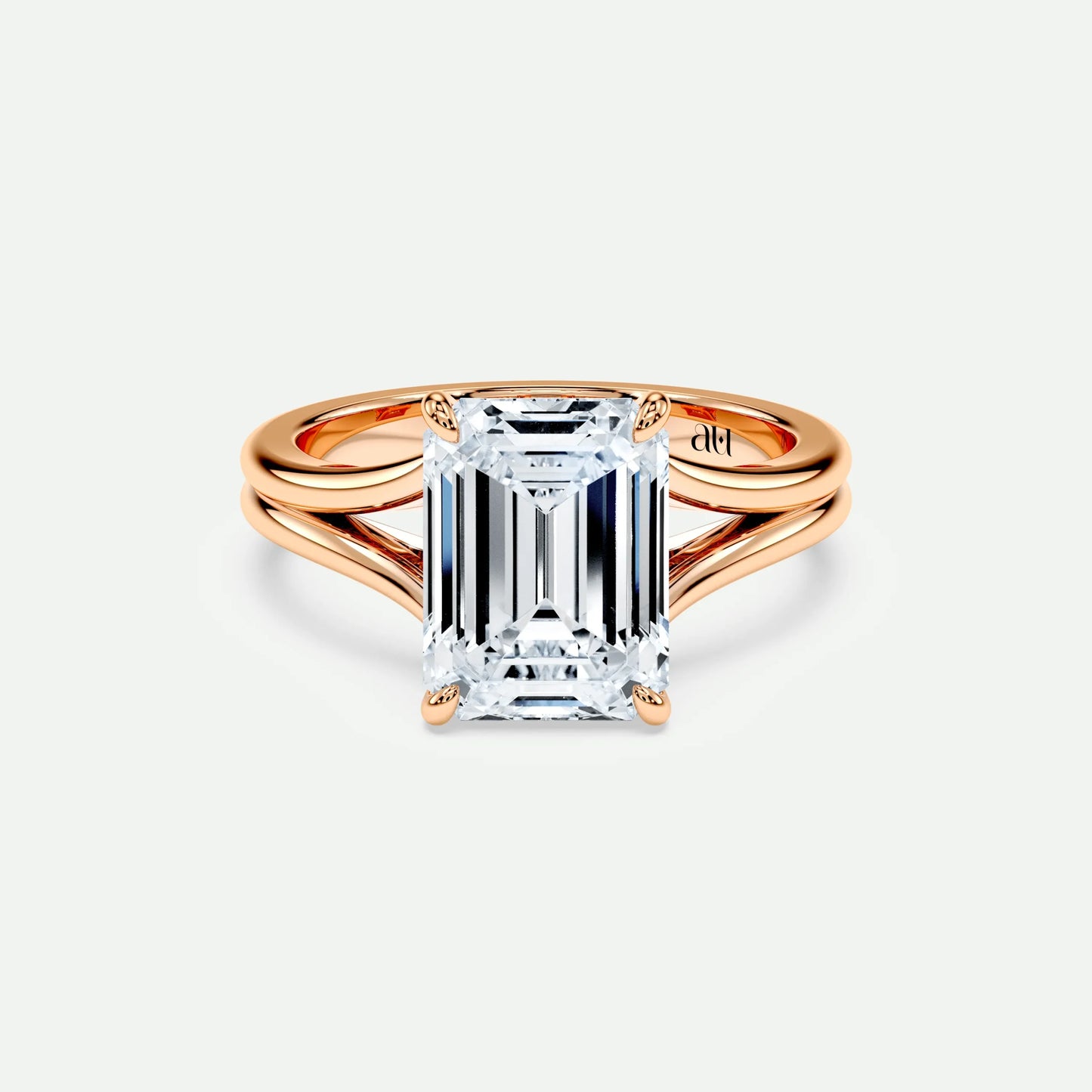 Emerald - Silver (Rose Gold)