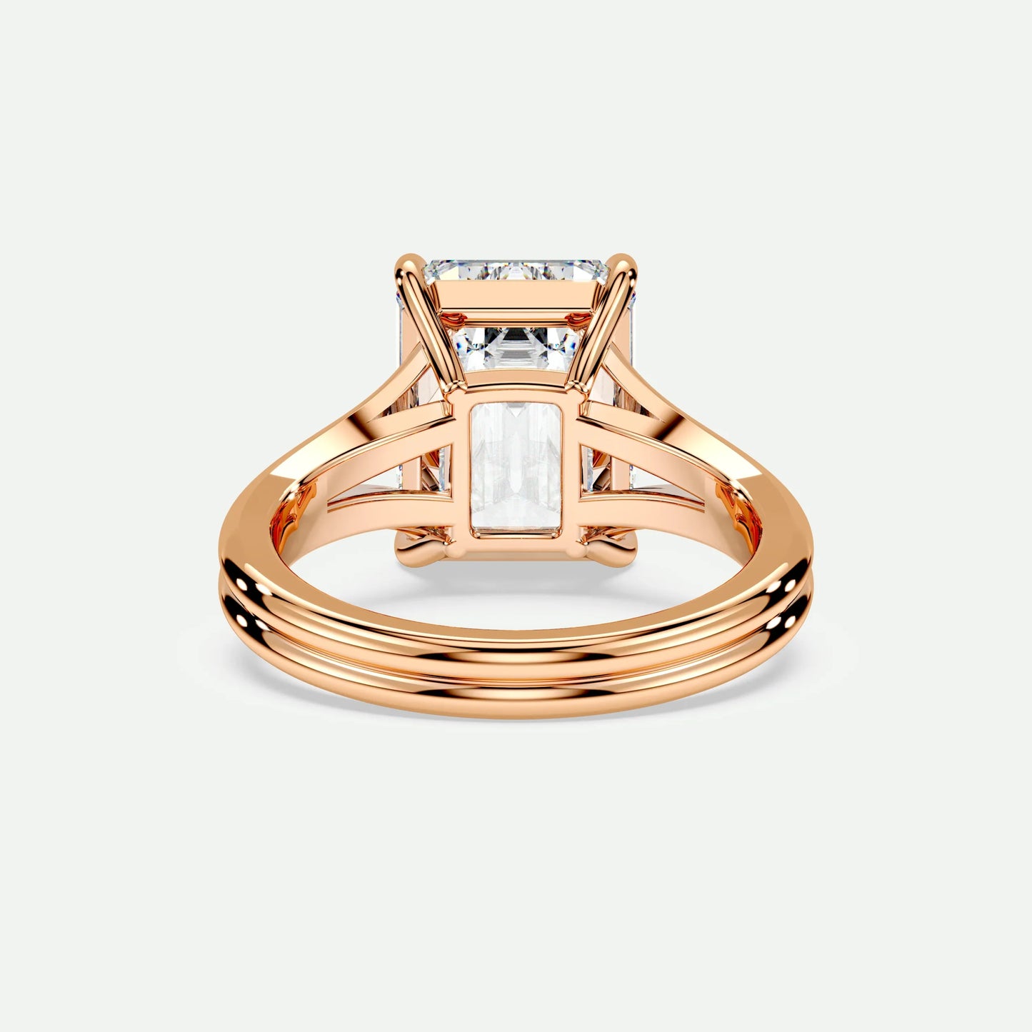 Emerald - Silver (Rose Gold)