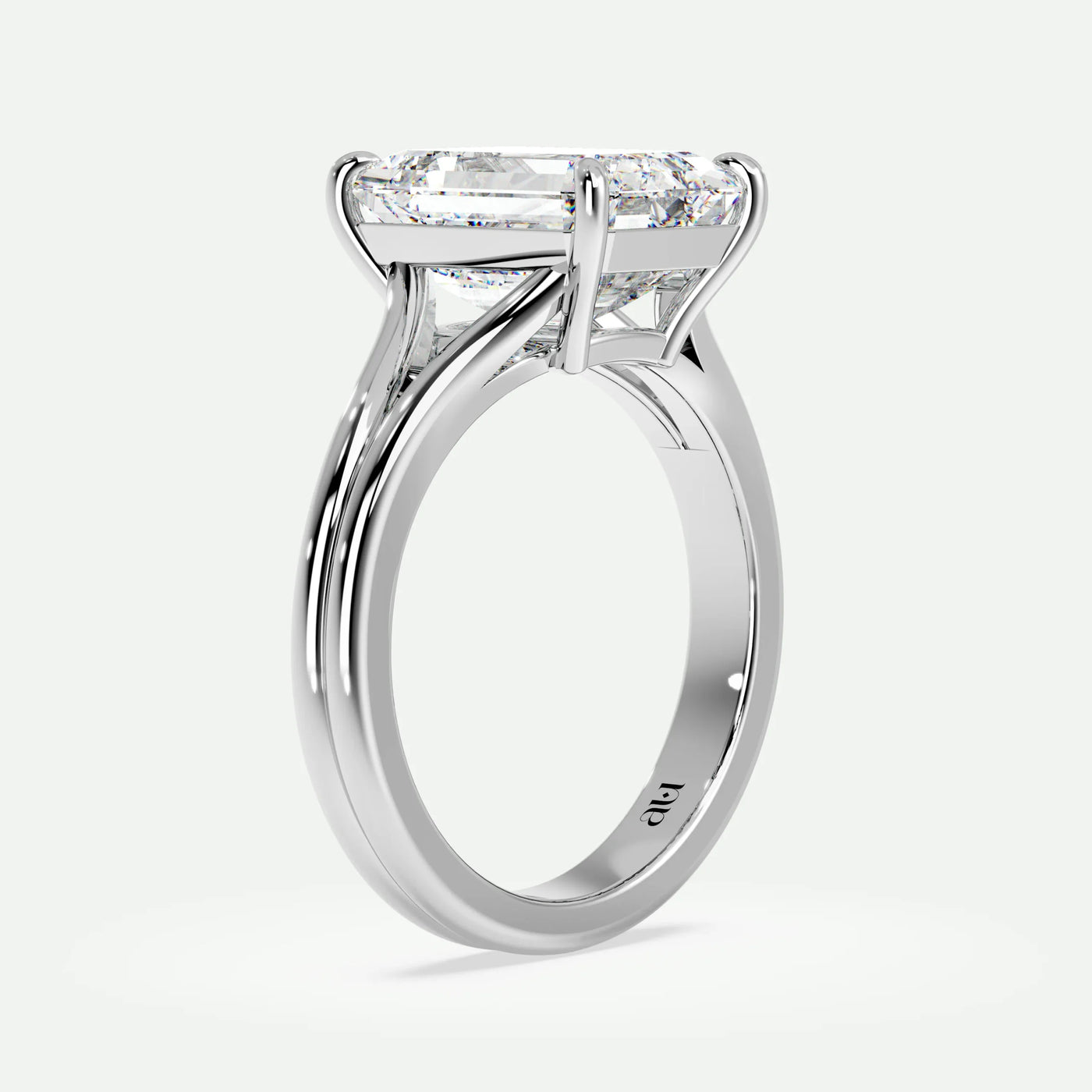 Emerald - Silver (White Gold)