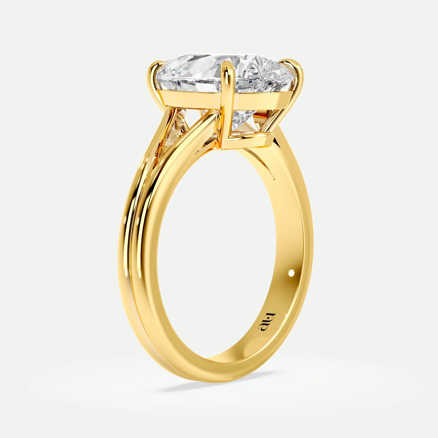 Pear - Silver (Yellow Gold)