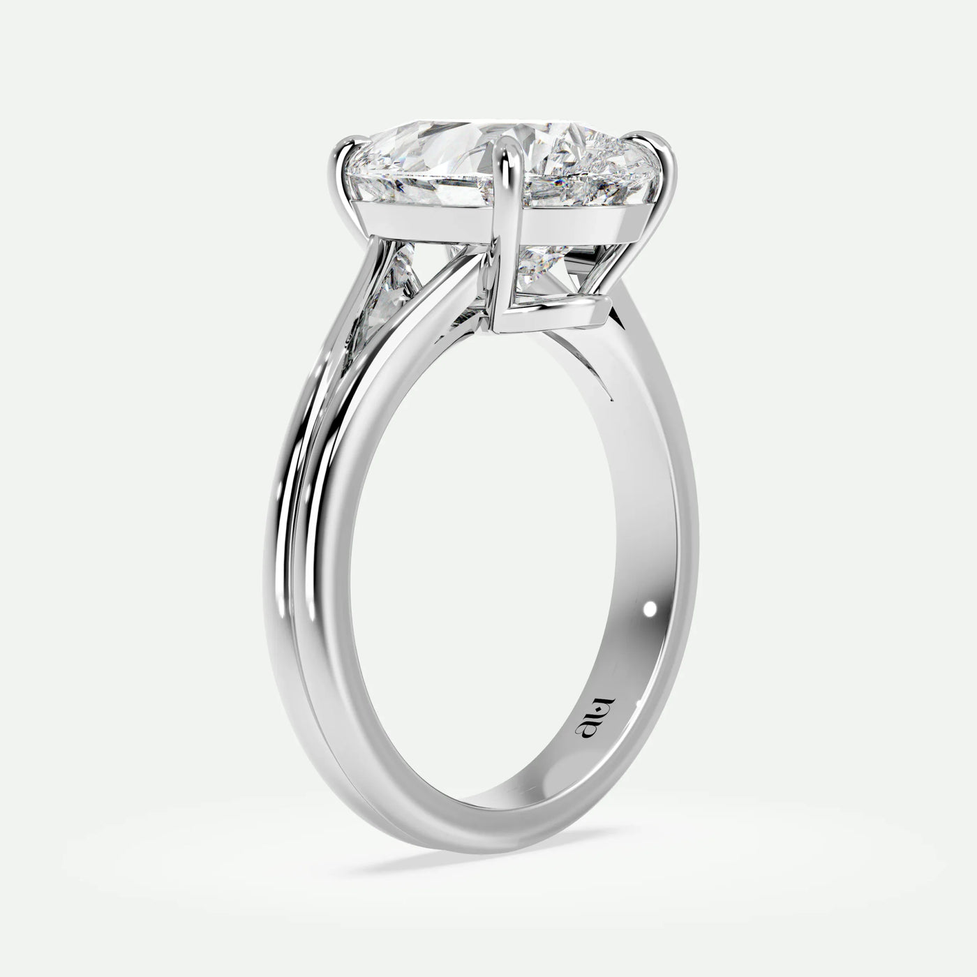 Pear - Silver (White Gold)