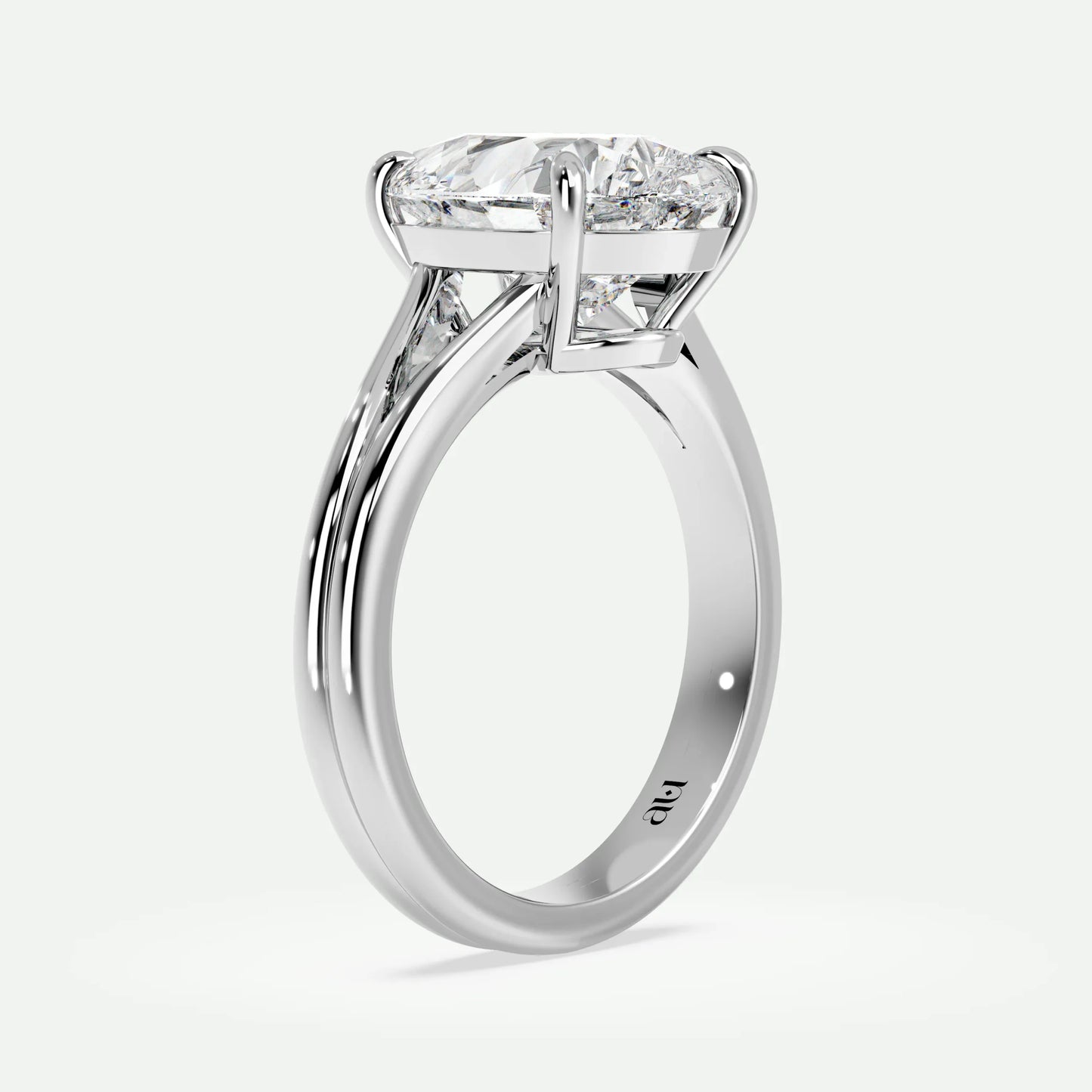 Pear - Silver (White Gold)