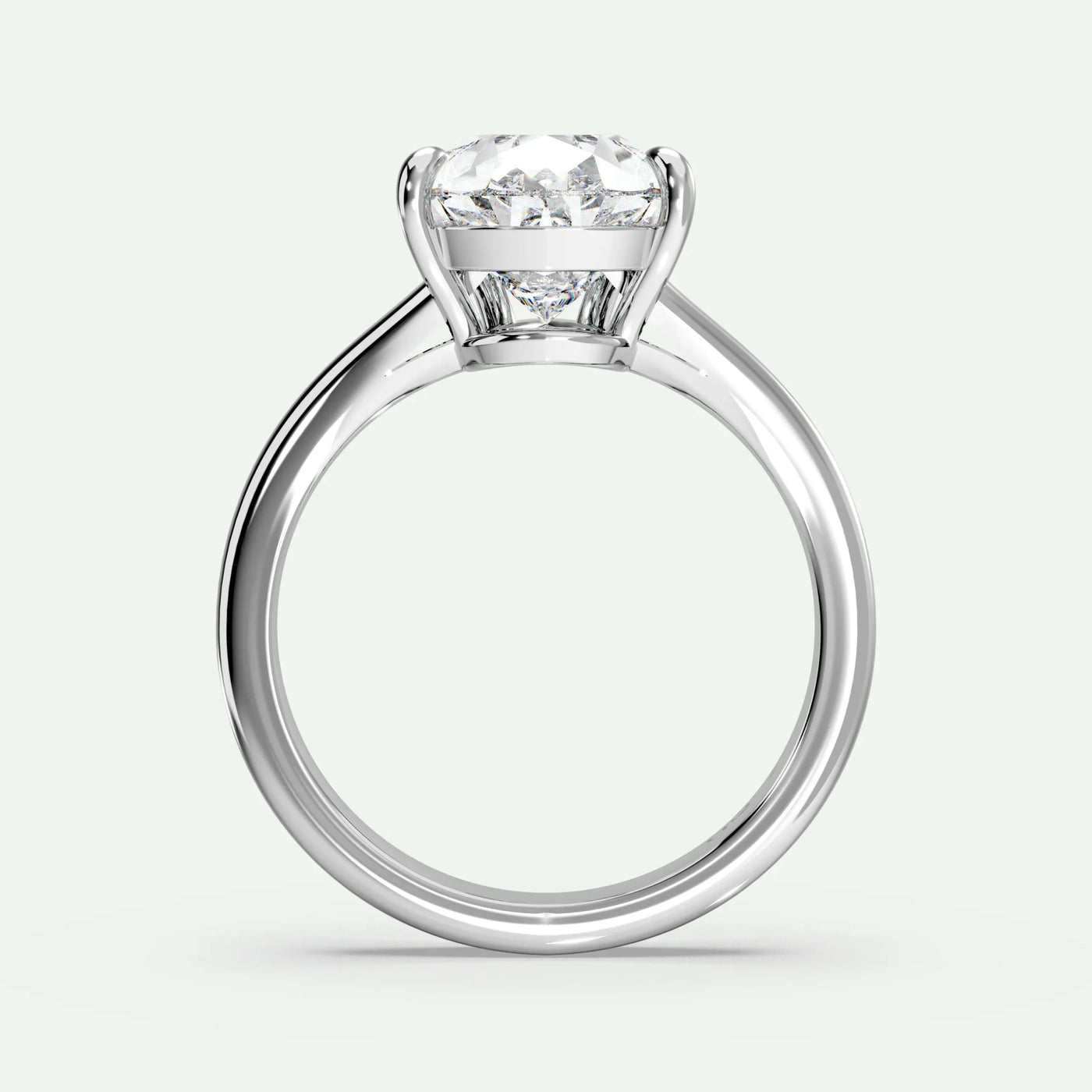 Pear - Silver (White Gold)