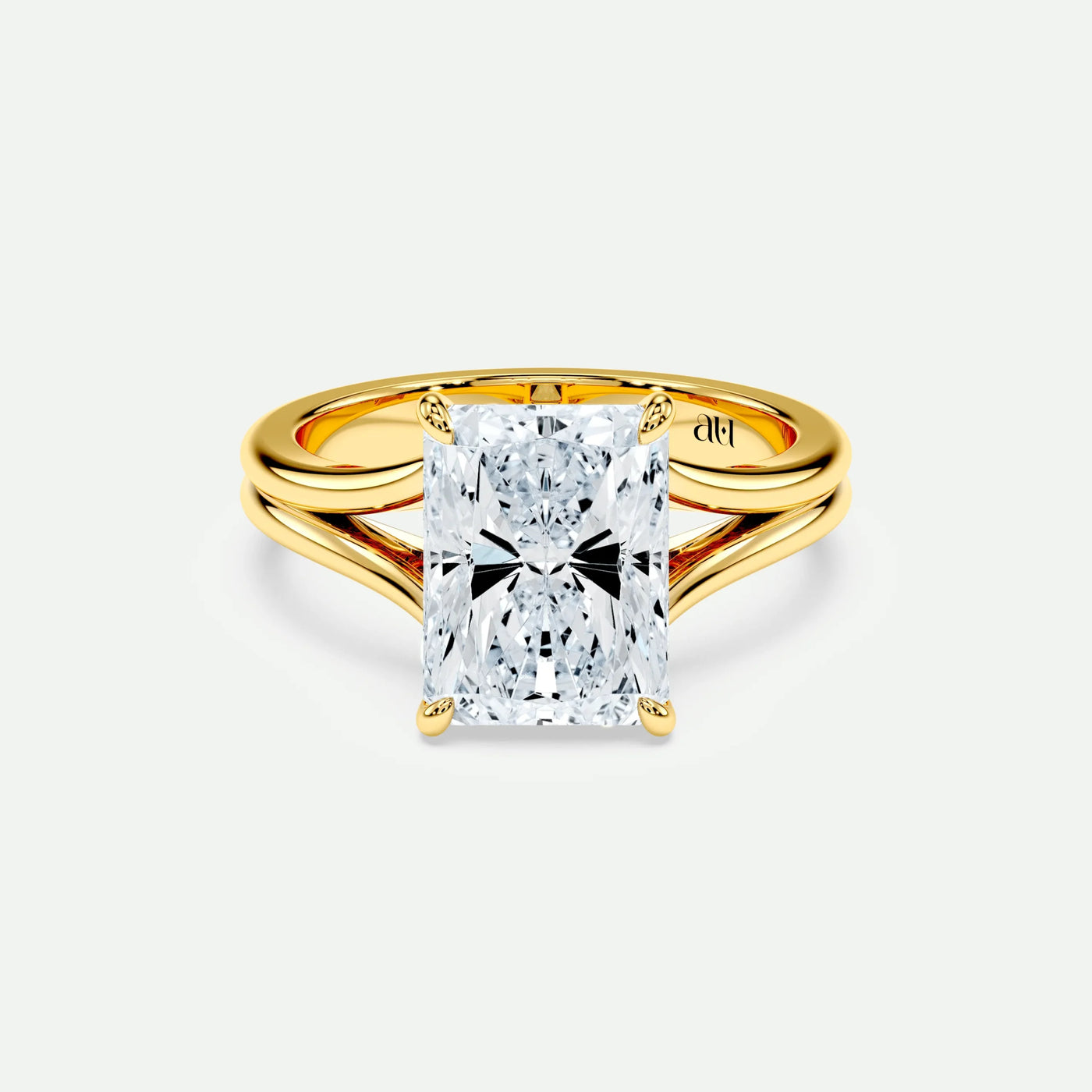 Radiant - Silver (Yellow Gold)