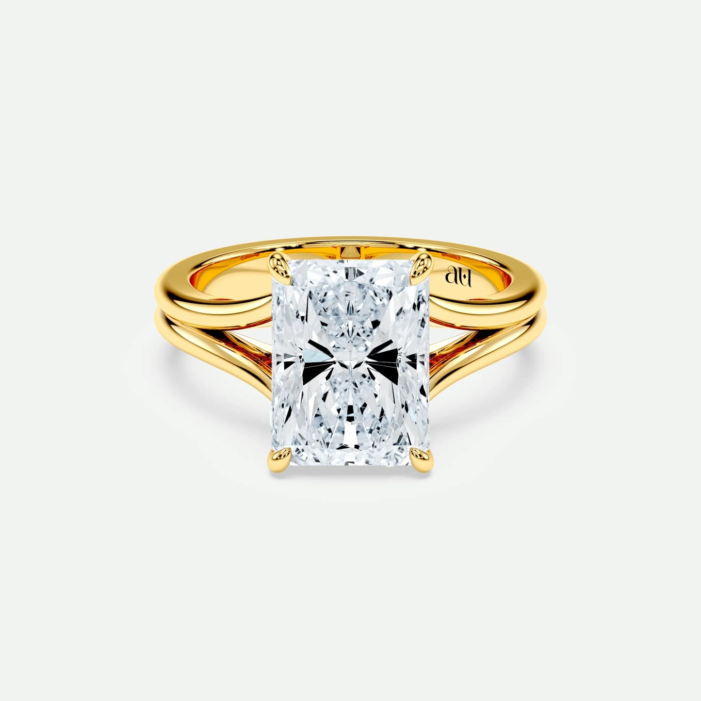 Radiant - Silver (Yellow Gold)