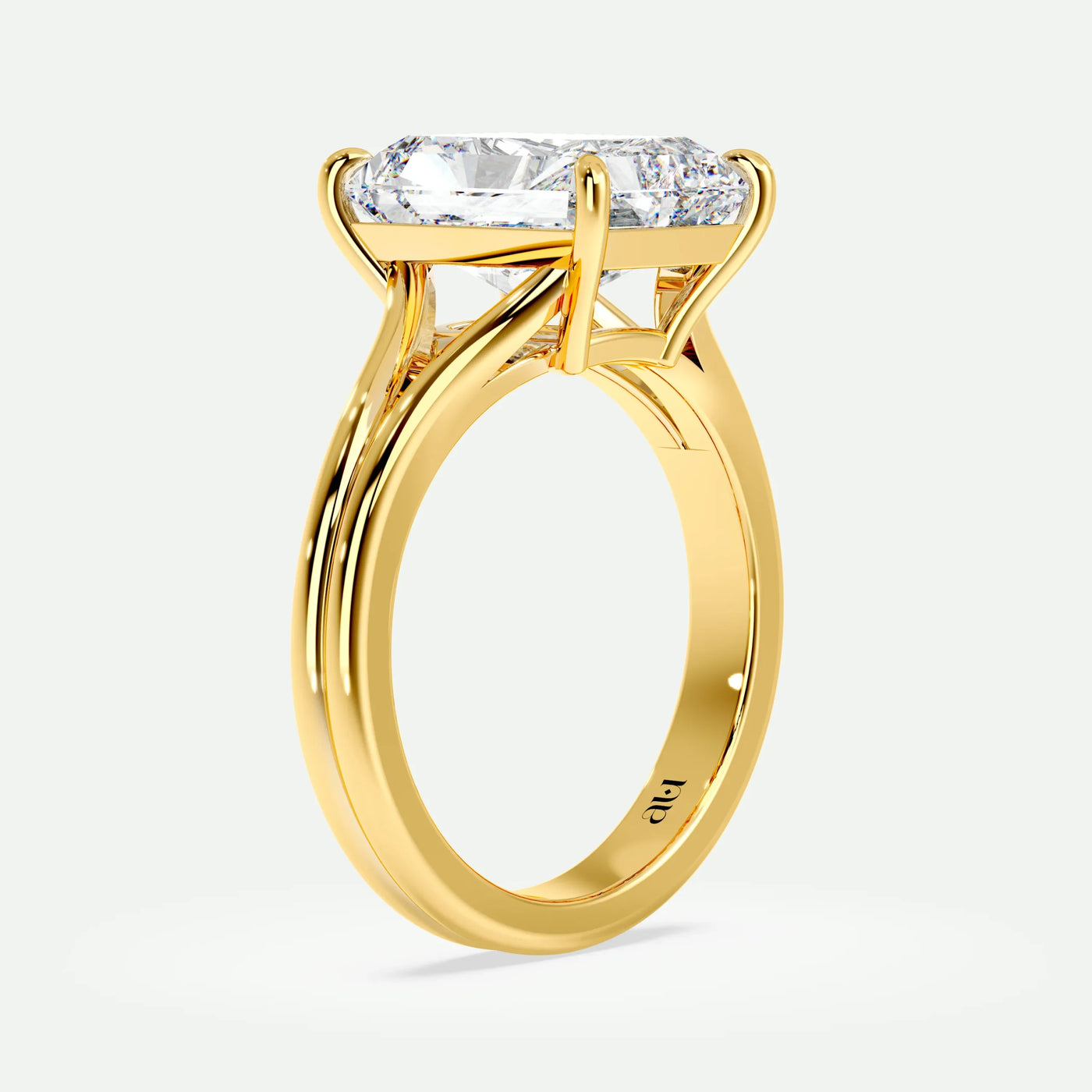 Radiant - Silver (Yellow Gold)