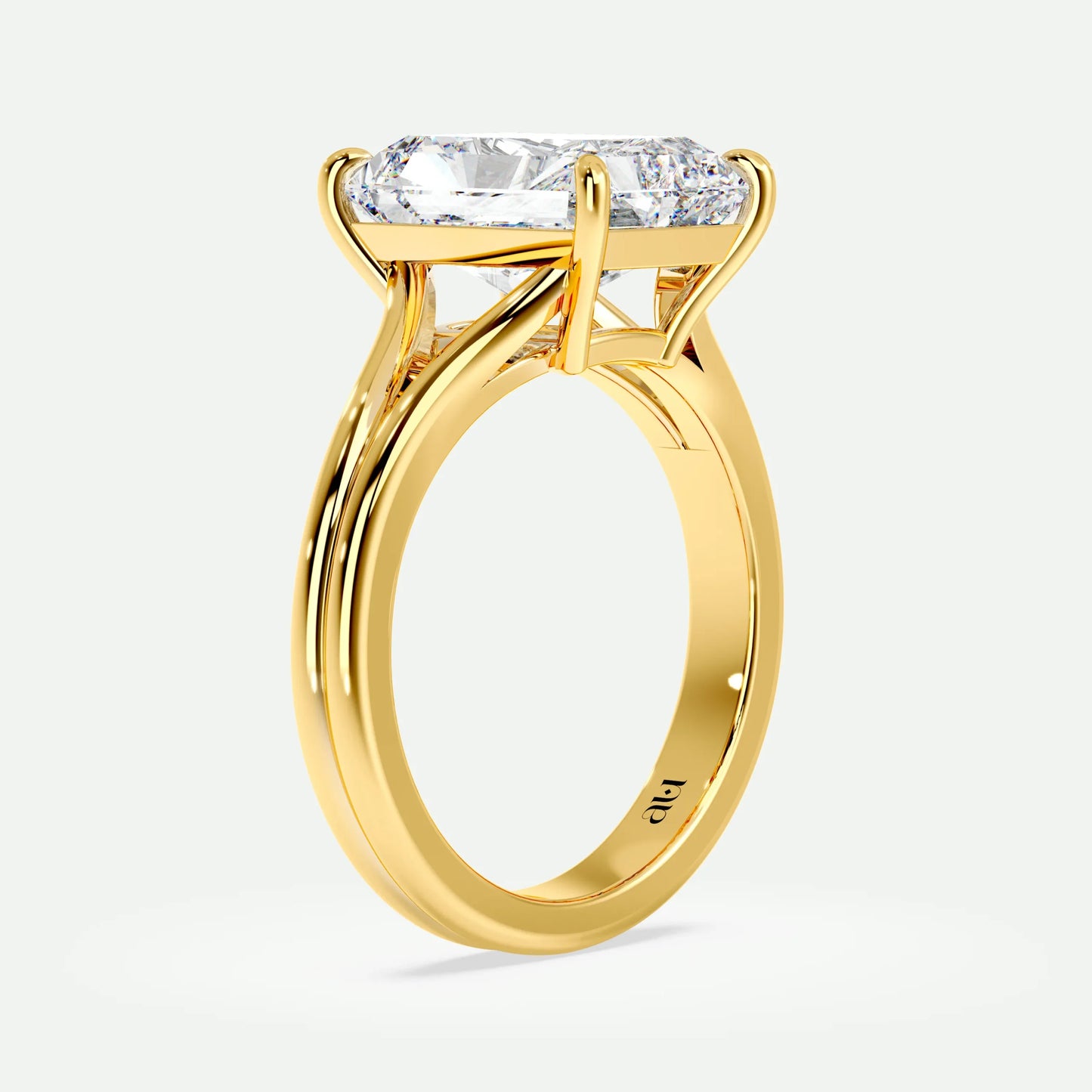 Radiant - Silver (Yellow Gold)