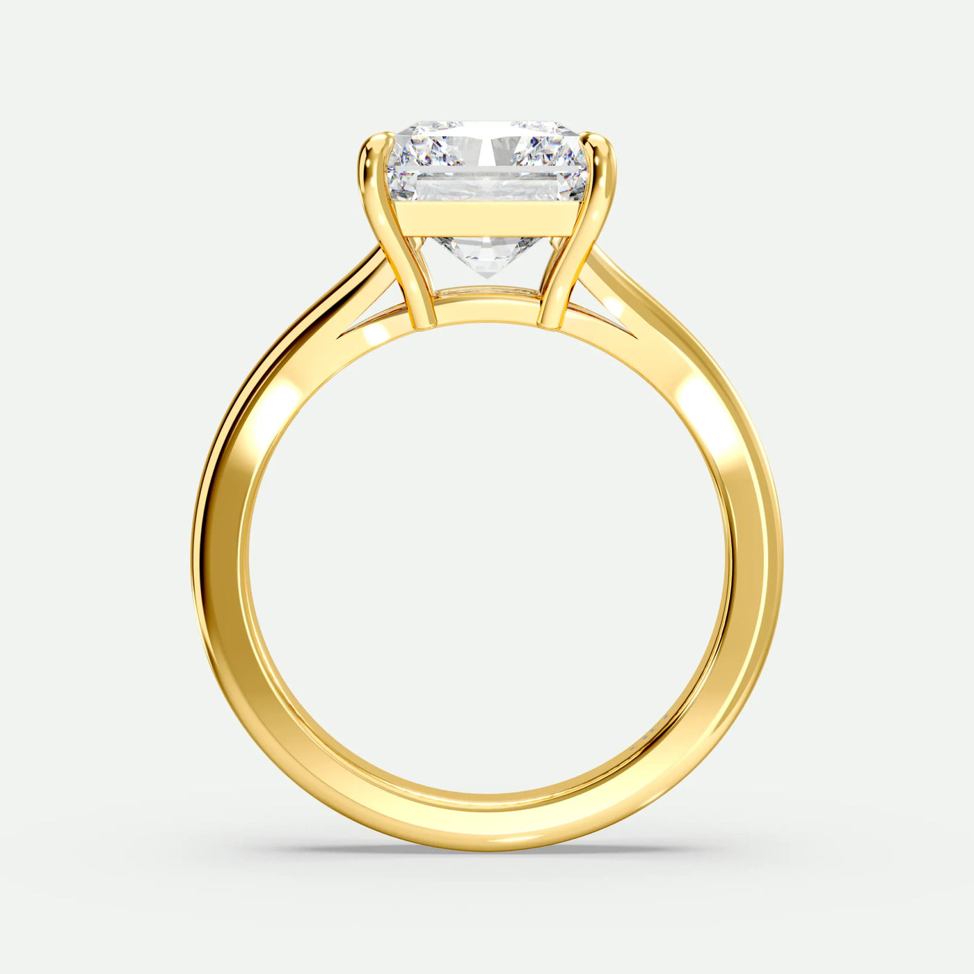 Radiant - Silver (Yellow Gold)