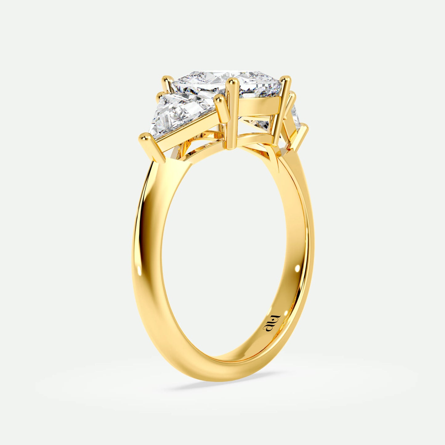 Cushion - Silver (Yellow Gold)