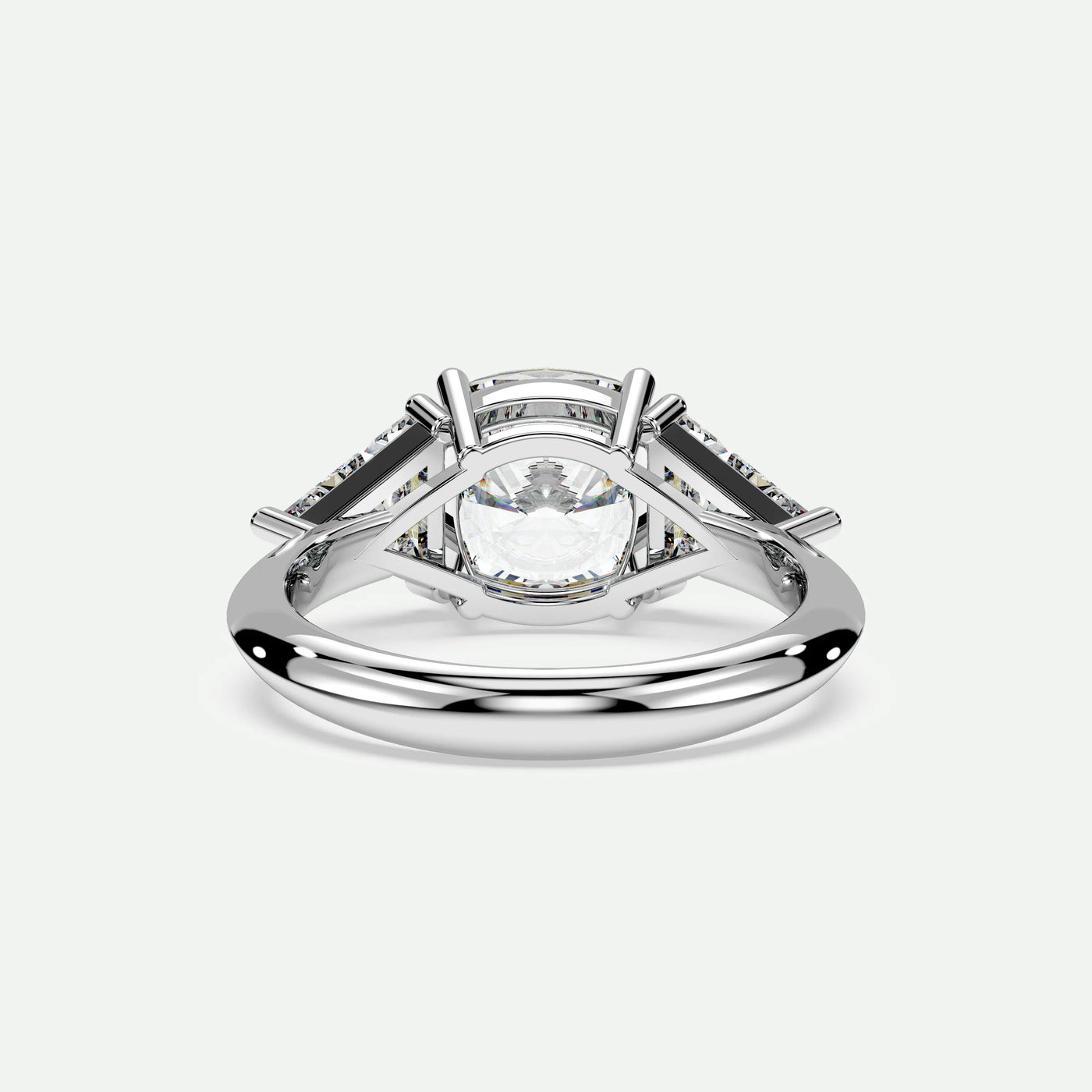 Cushion - Silver (White Gold)