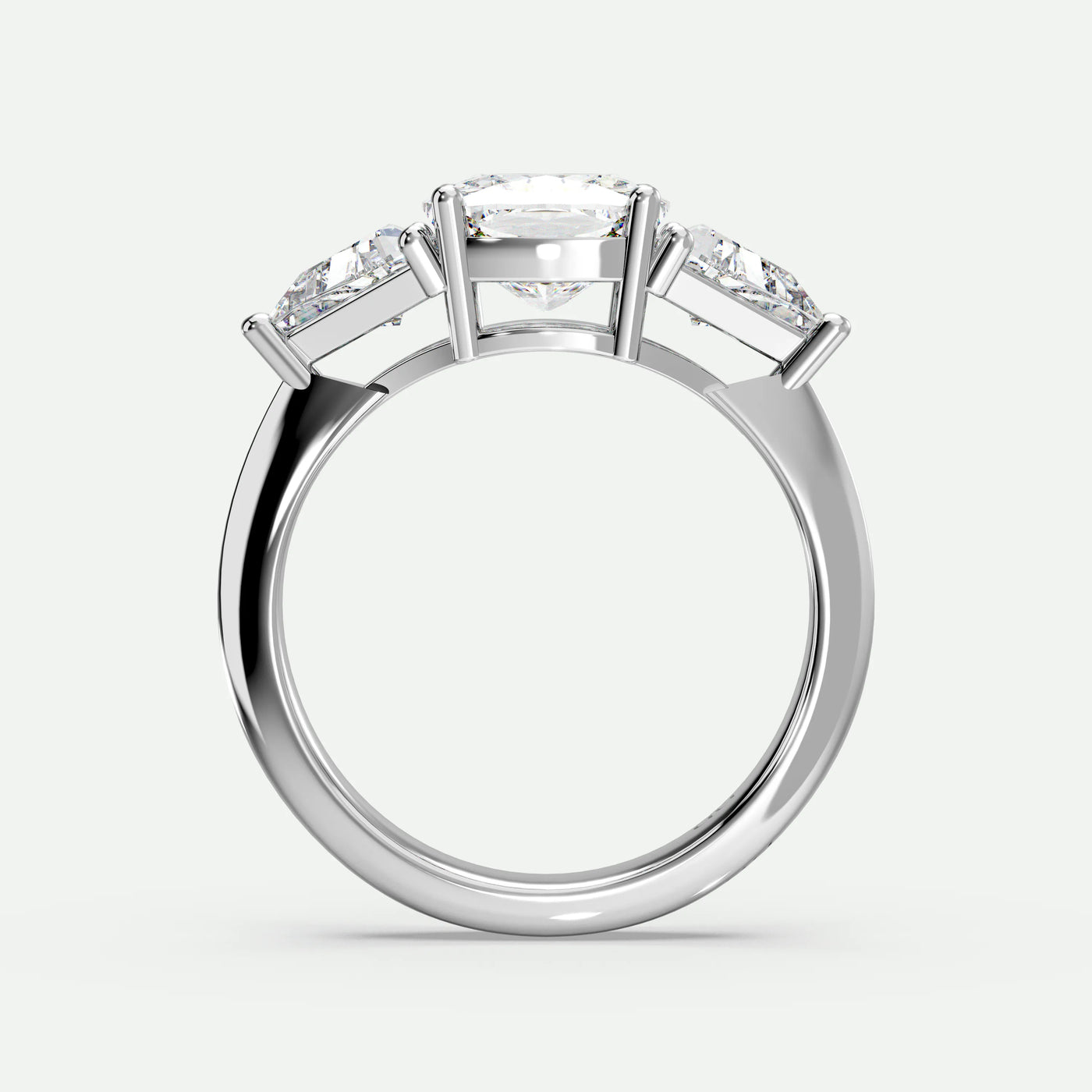 Cushion - Silver (White Gold)