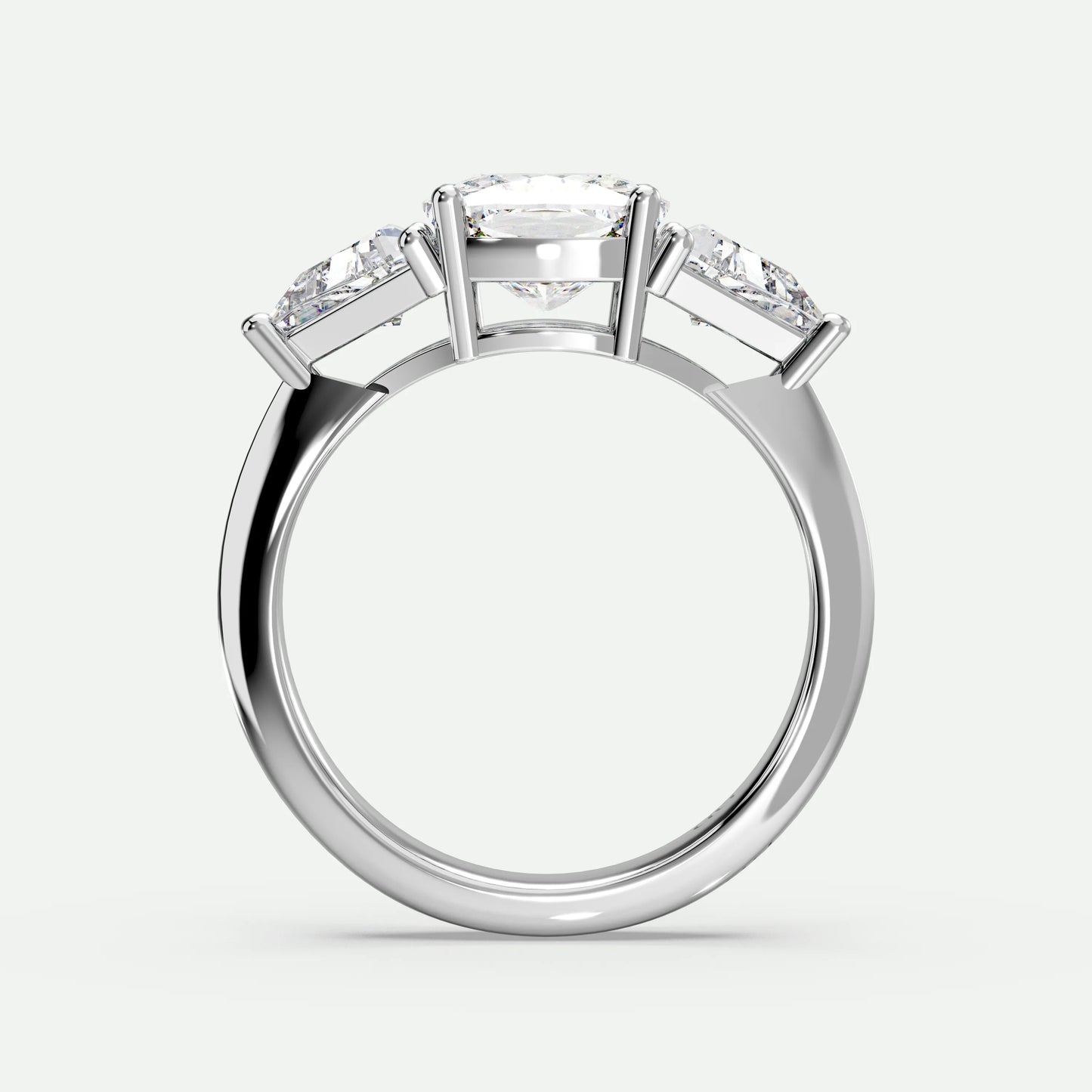 Cushion - Silver (White Gold)