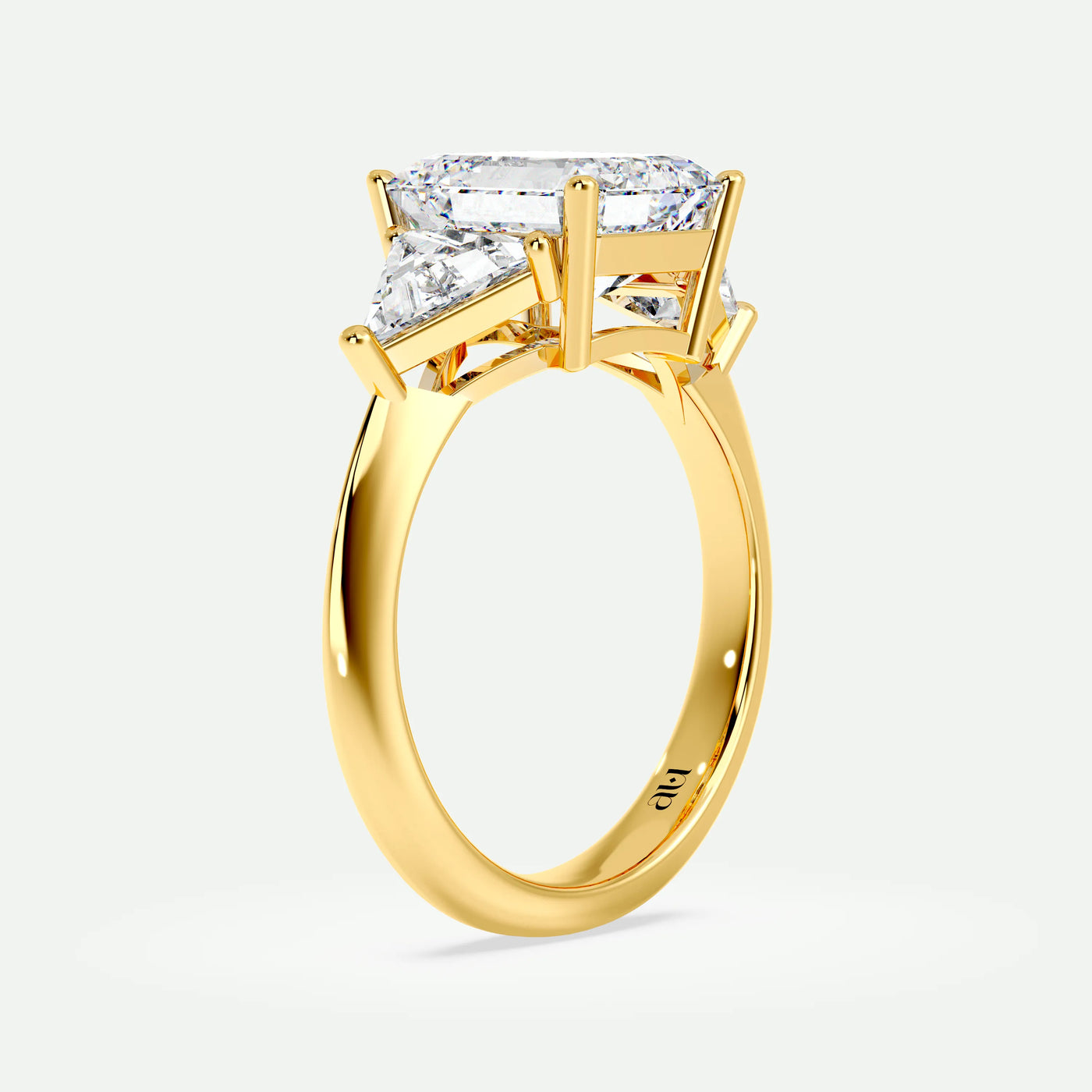 Emerald - Silver (Yellow Gold)