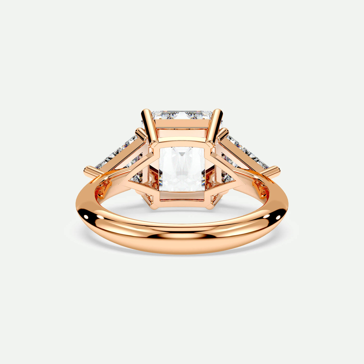 Emerald - Silver (Rose Gold)