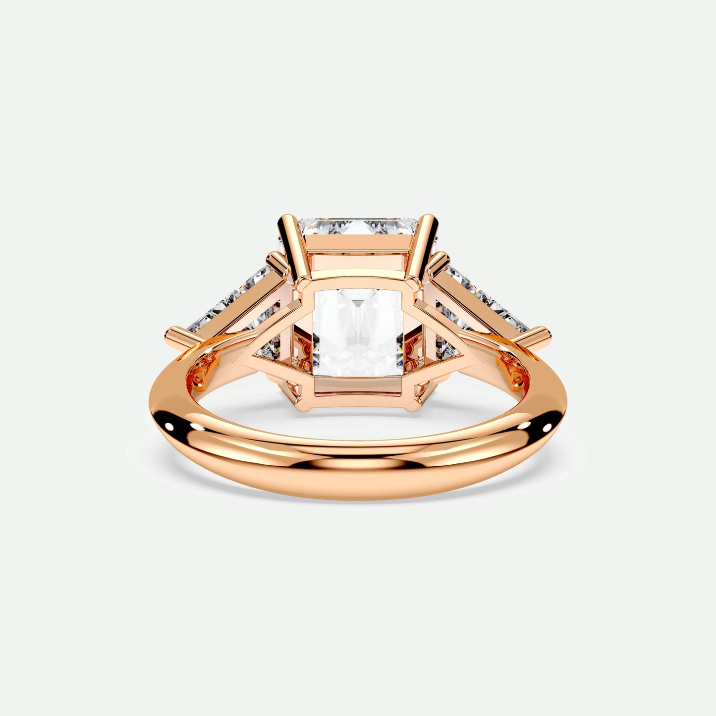 Emerald - Silver (Rose Gold)