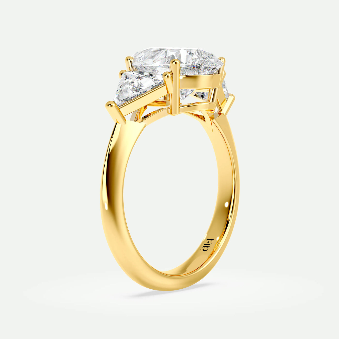 Pear - Silver (Yellow Gold)
