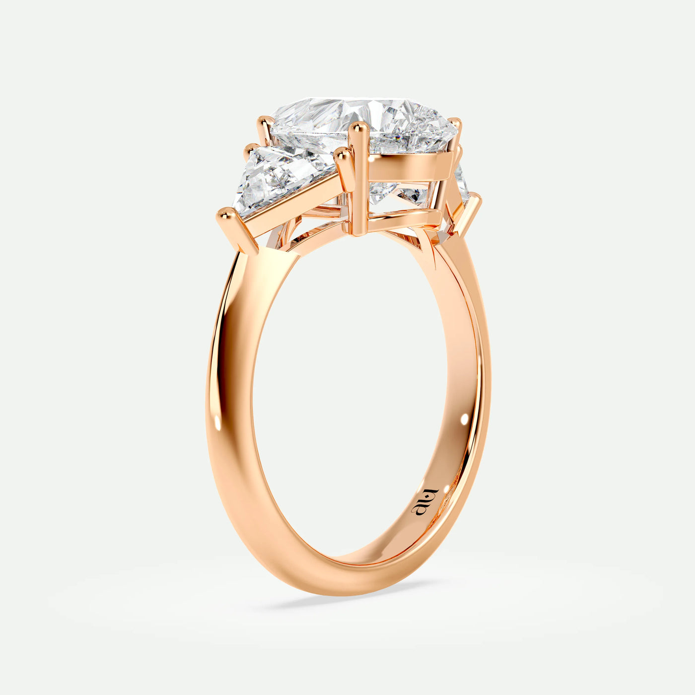 Pear - Silver (Rose Gold)