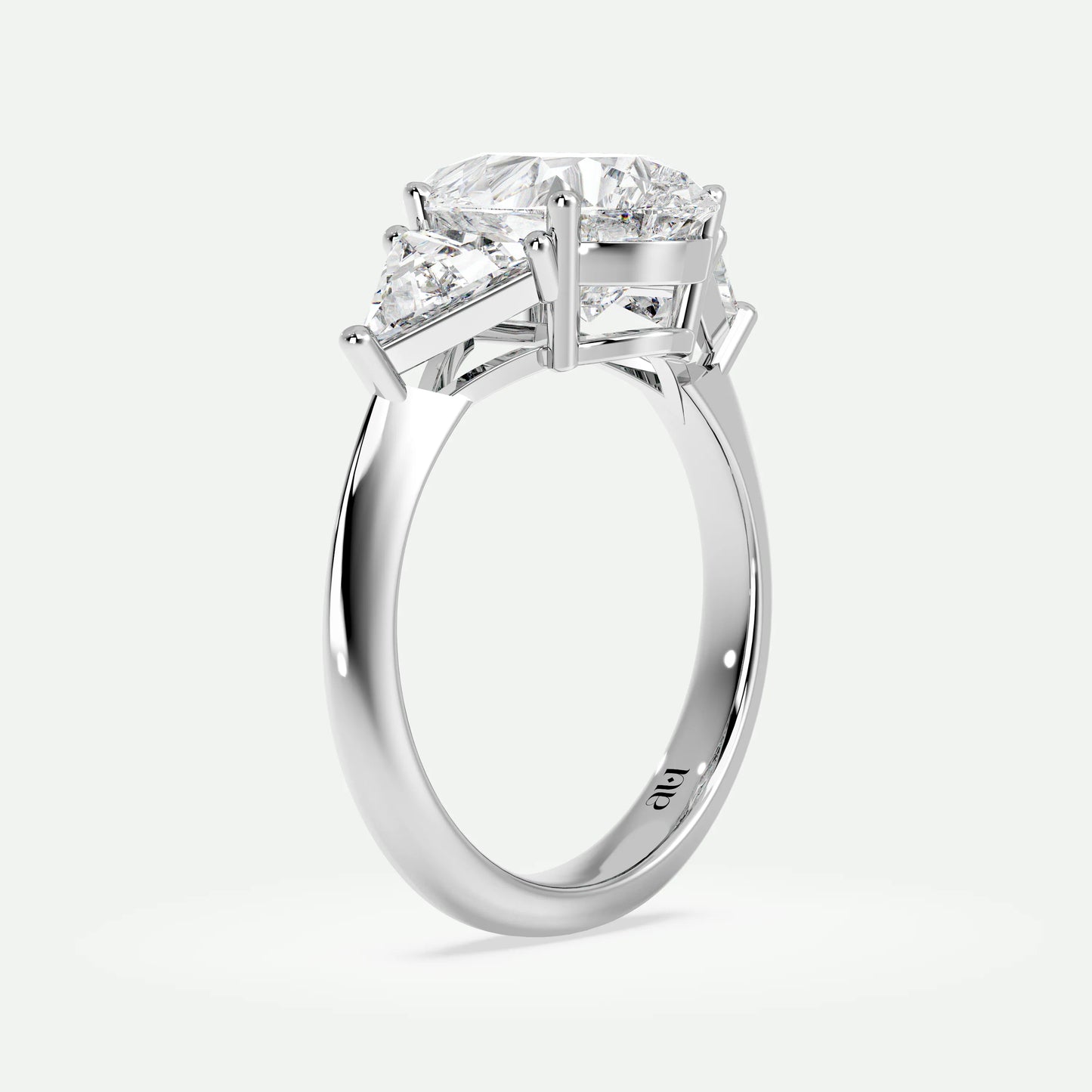 Pear - Silver (White Gold)
