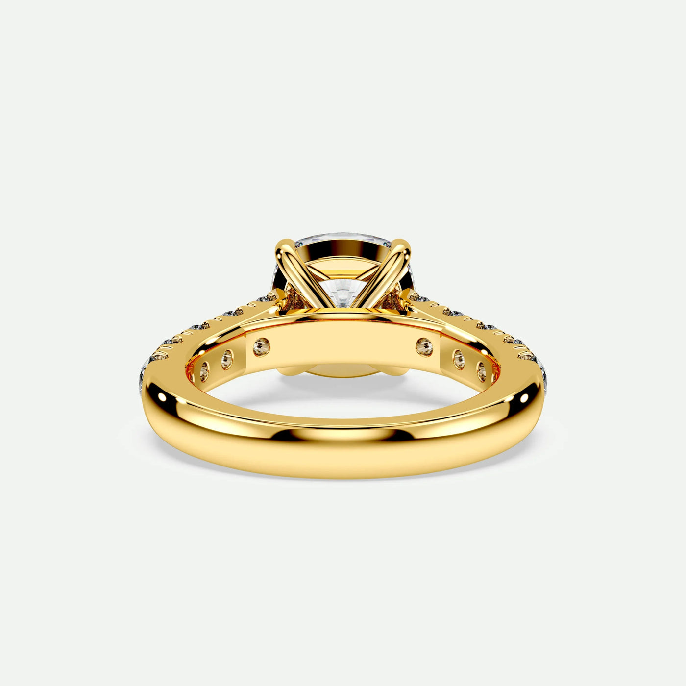 Cushion - Silver (Yellow Gold)
