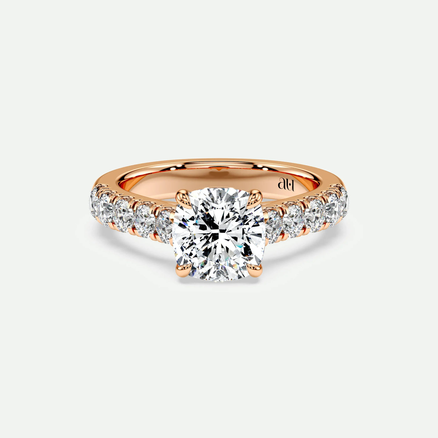 Cushion - Silver (Rose Gold)